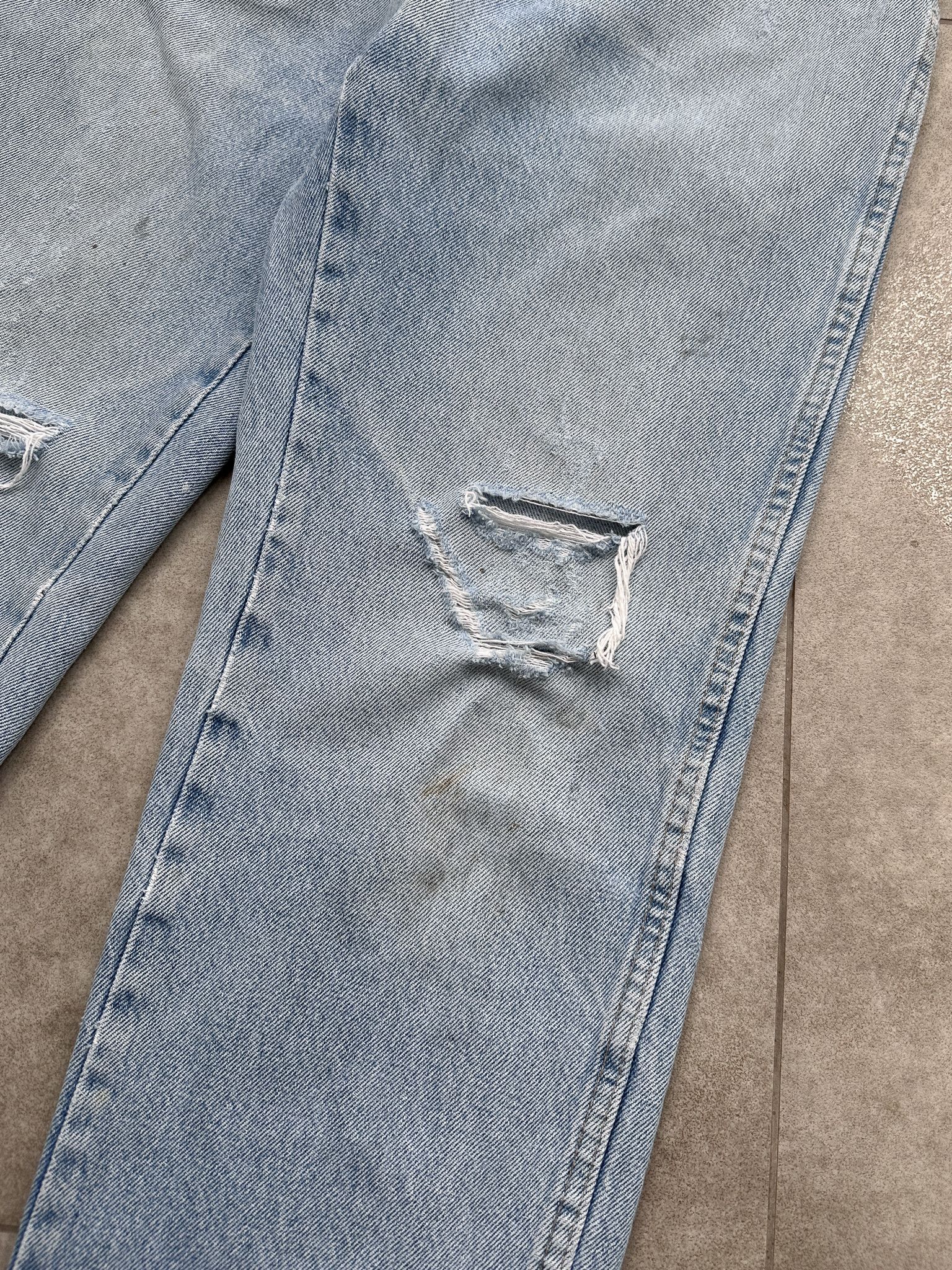 Dickies Vintage Dickies Distressed Blue Denim Pants Jeans Size US 34 / EU 50 - 9 Thumbnail