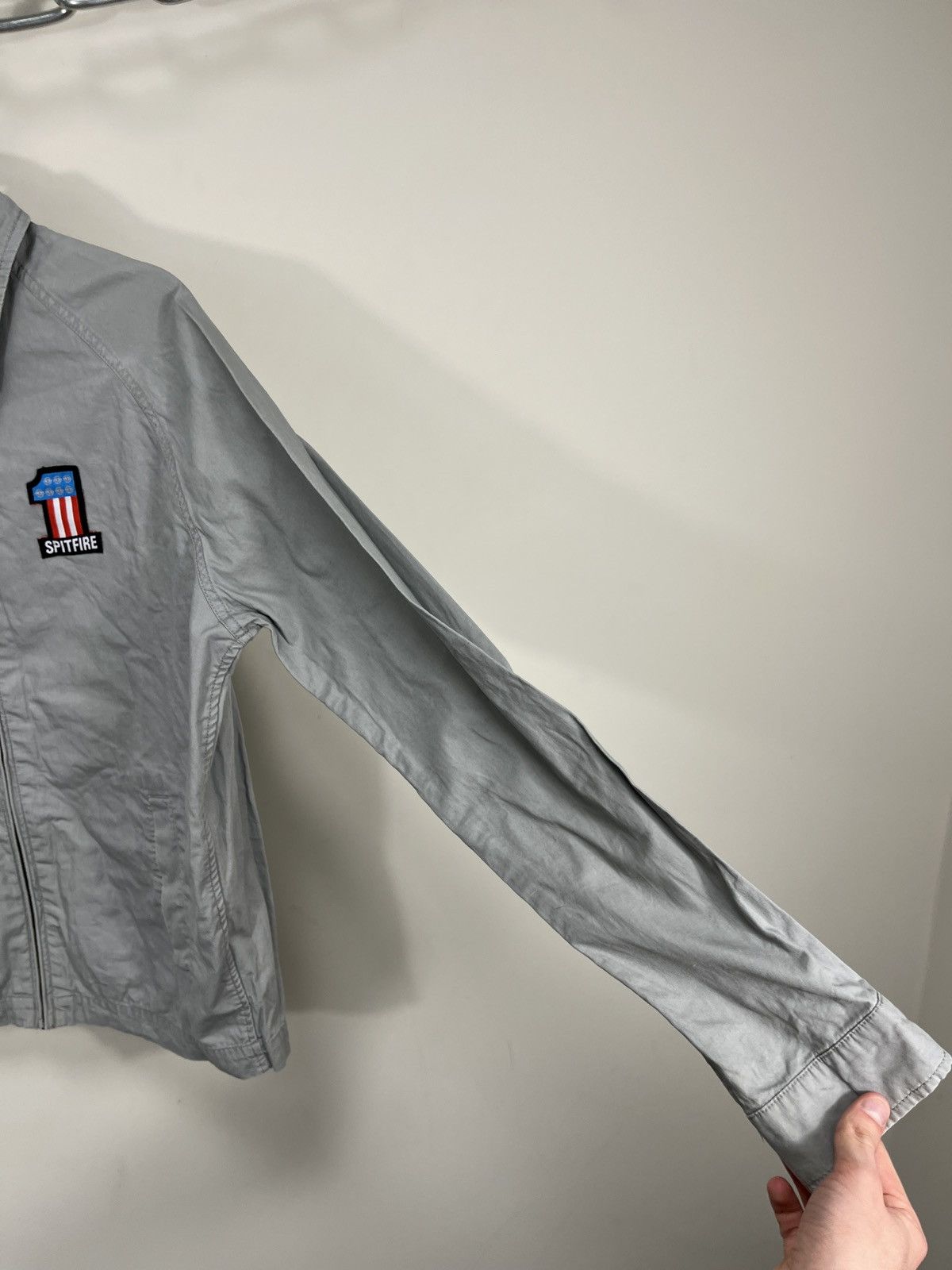 Spitfire Vintage Spitfire NEW Hype Y2K Gray Skate Jacket Size US M / EU 48-50 / 2 - 13 Thumbnail