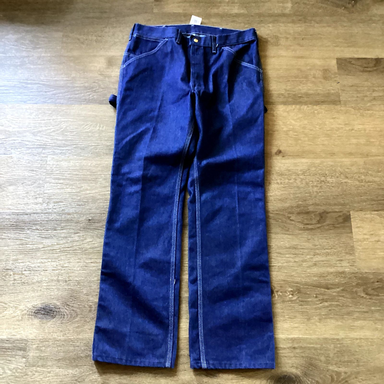 Carbon VTG ToughSkins Union Made Utility Jeans Size US 29 - 1 Thumbnail