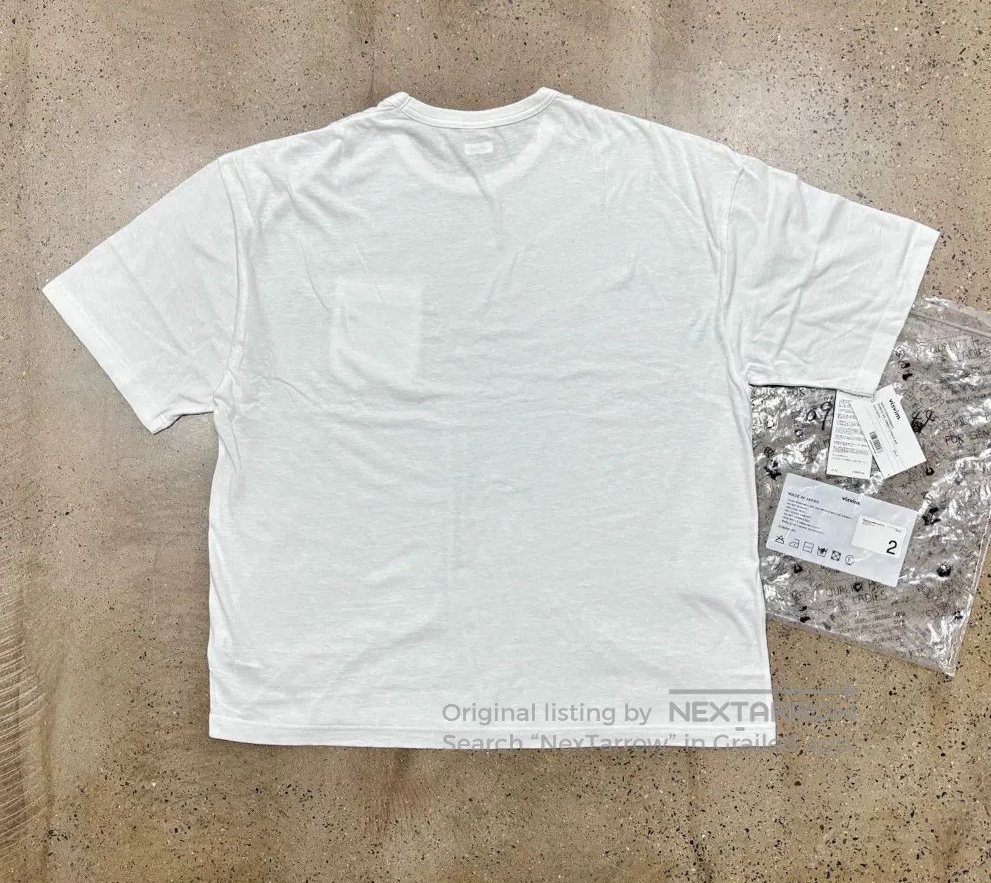 Visvim VISVIM EX Jumbo Tee Short Sleeve. Size US M / EU 48-50 / 2 - 6 Thumbnail