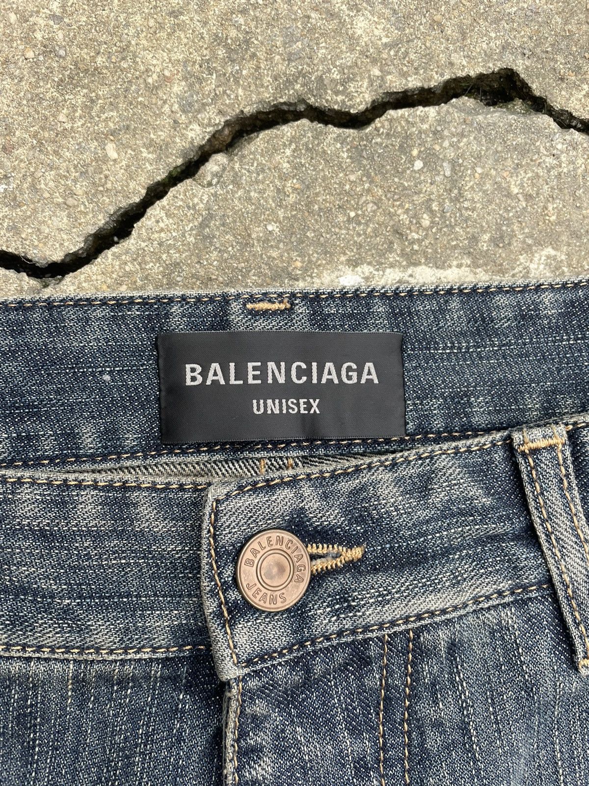Balenciaga SS23 Baggy Wide Leg Denim Size US 32 / EU 48 - 3 Thumbnail