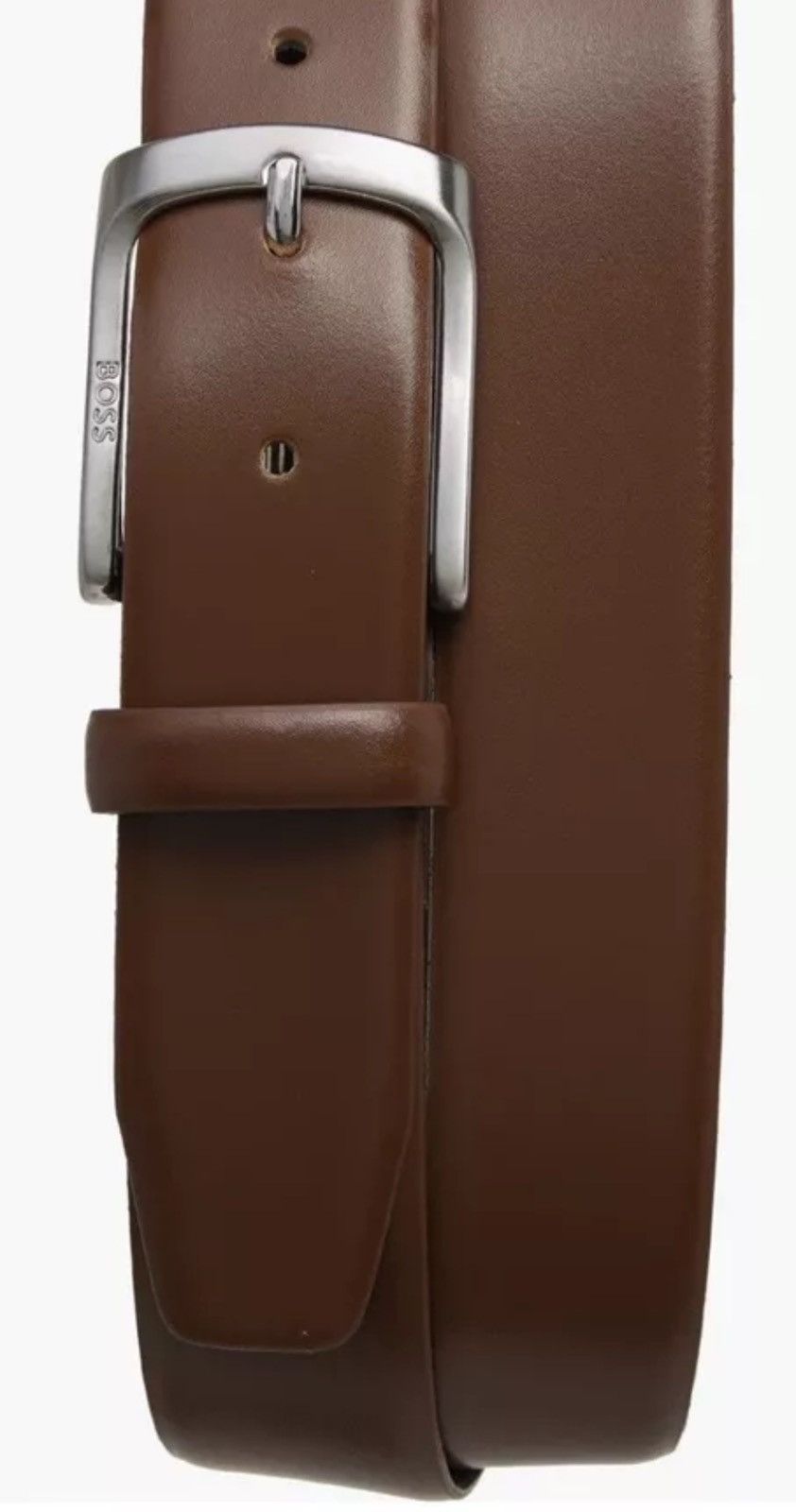 Hugo Boss Hugo boss brown leather belt NWT 36 Size 36 - 3 Thumbnail