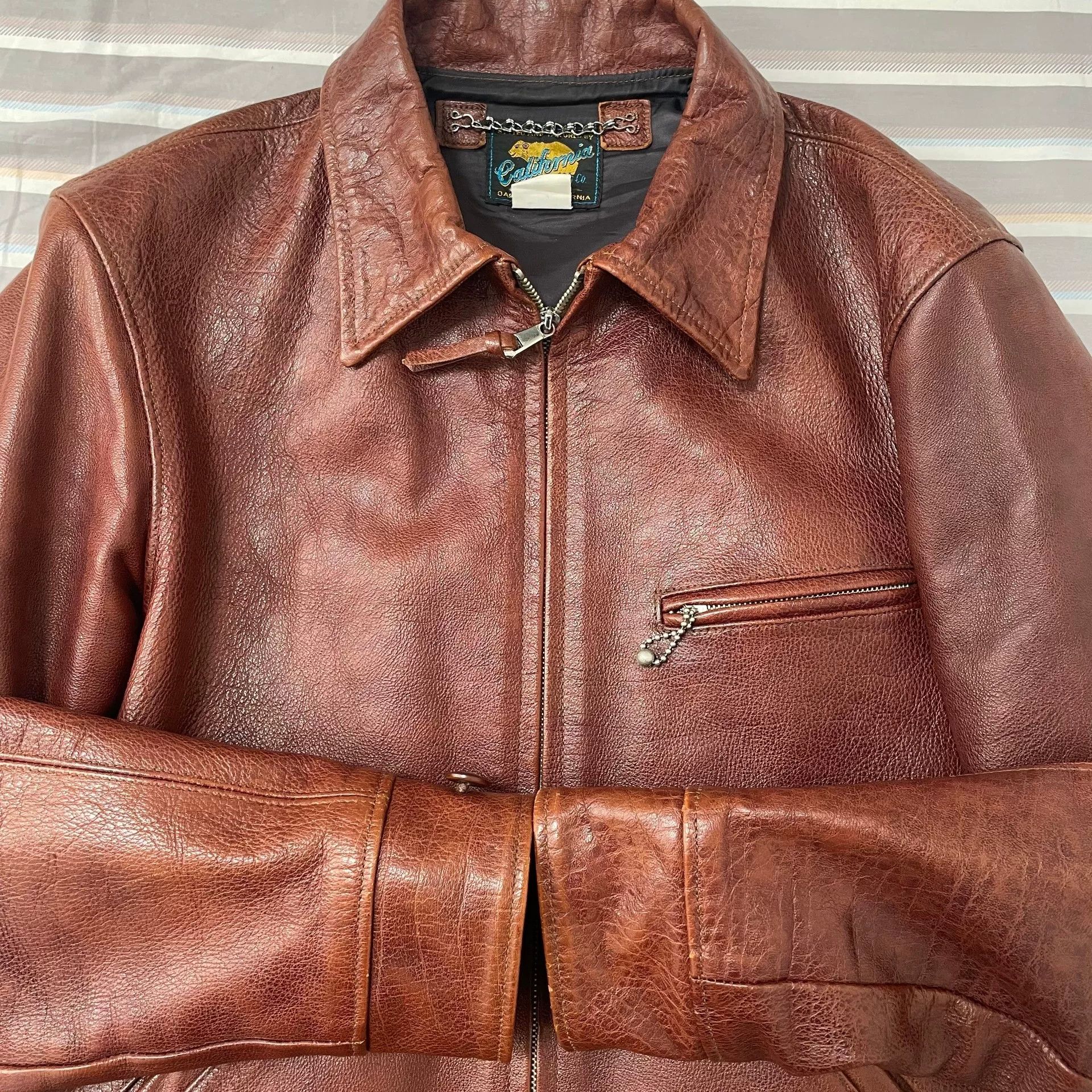 Rainbow Country Rainbow Country 1930 Leather Jacket Size US XS / EU 42 / 0 - 1 Thumbnail