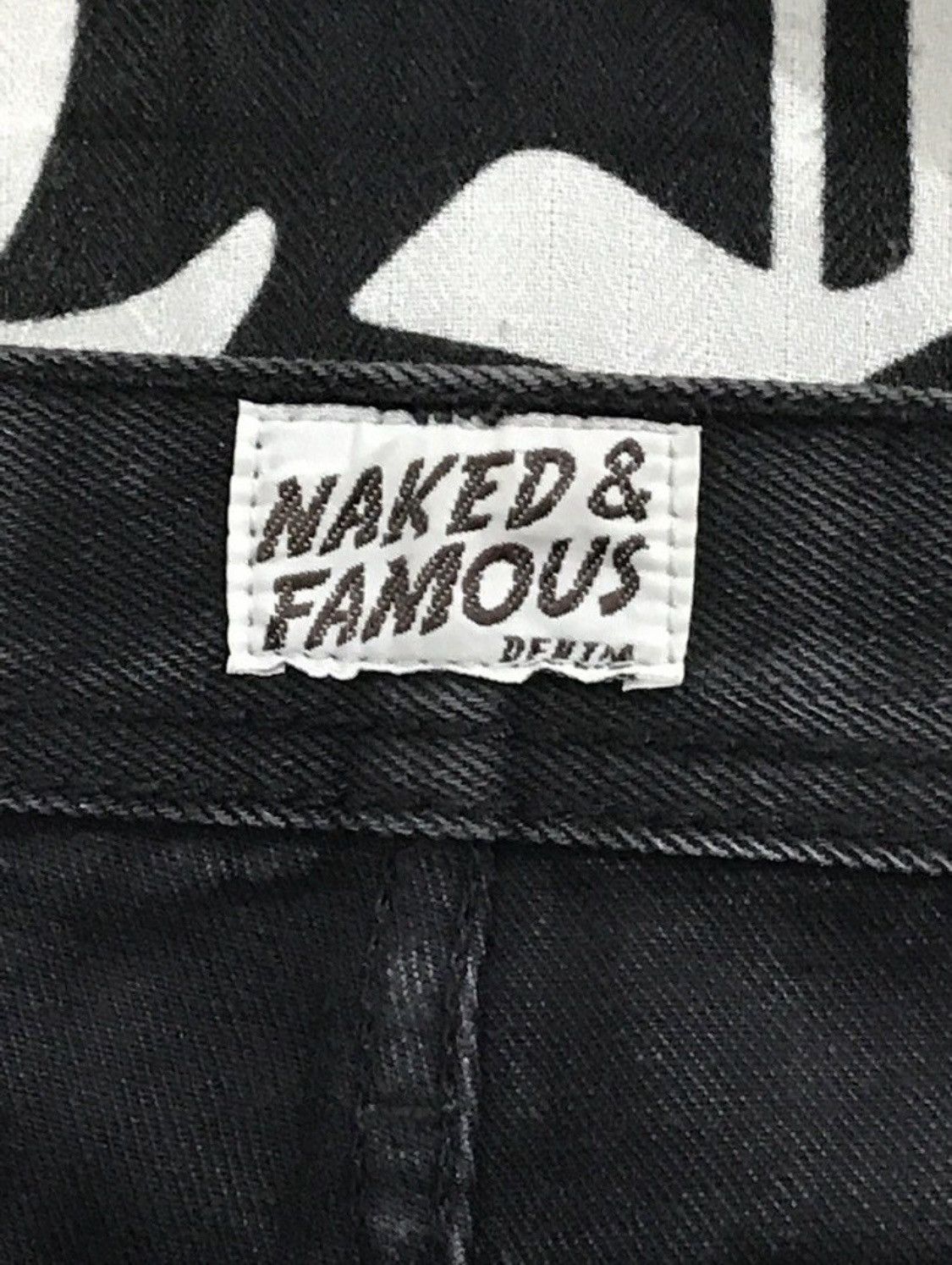 Naked & Famous Naked &famous black selvedge Size US 32 / EU 48 - 4 Thumbnail