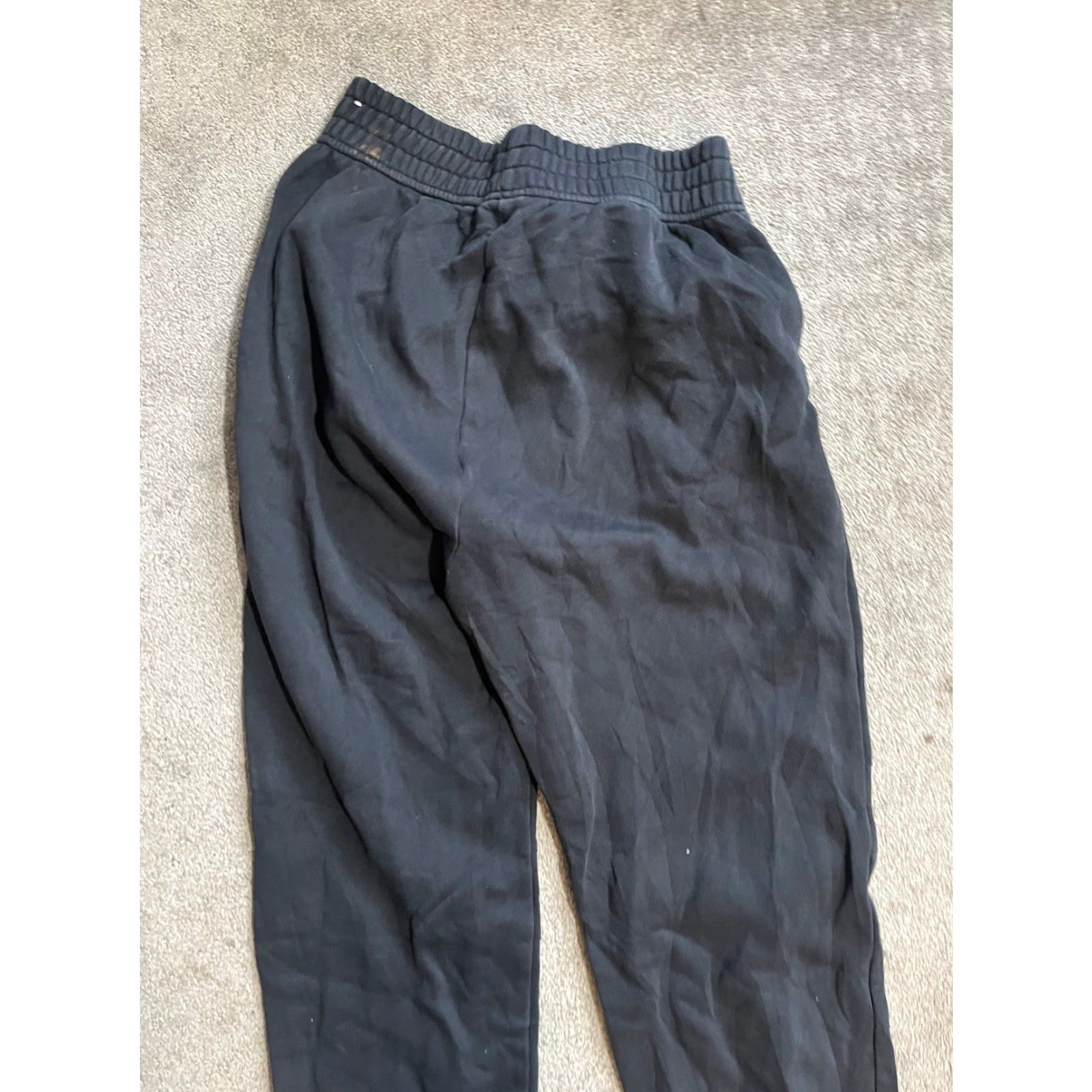 Nike NIKE Sportswear Essential Fleece Pants Women’s S Black Nike Pants Women S Black Athletic Tapered Sweatpants Features Pockets Adjustable Waist Size 28" / US 6 / IT 42 - 4 Thumbnail