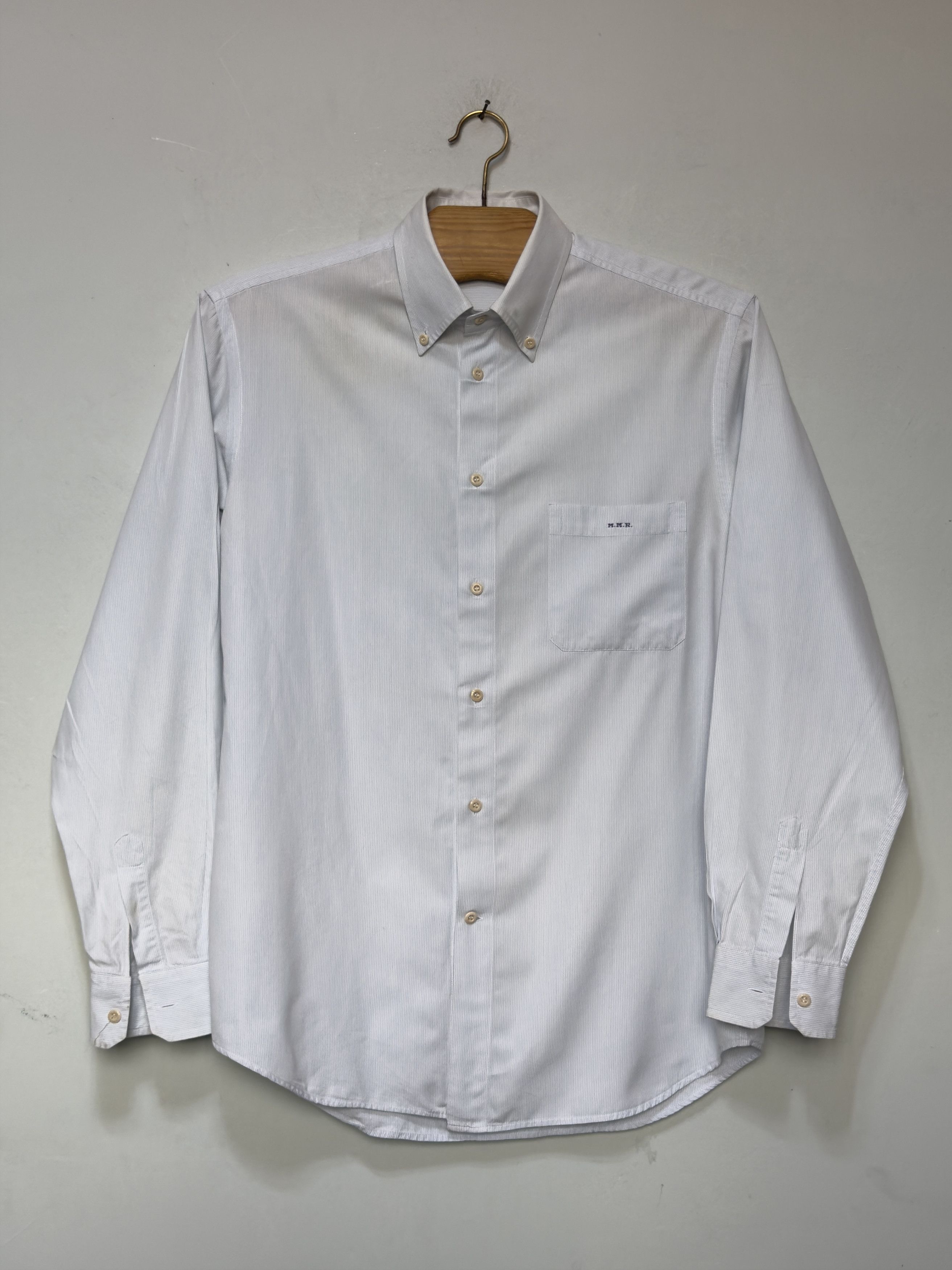 Ermenegildo Zegna × Z Zegna 🔥 striped shirt zegna white blue size L cotton Size US L / EU 52-54 / 3 - 2 Thumbnail