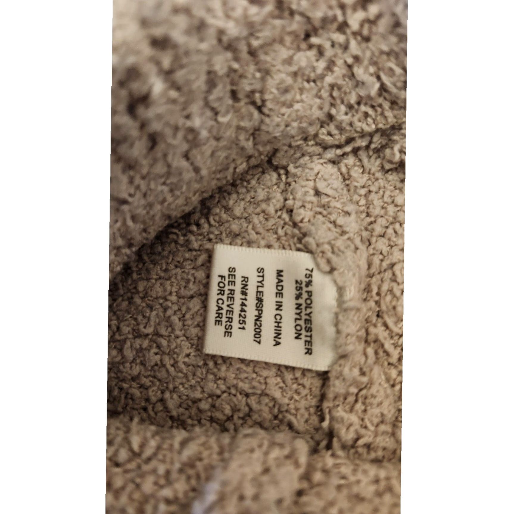 Vintage Sincerely Jules Set Womens XS Tan Textured Lounge 2 Piece Sweater Short Set Beige Night 90s? Size XS / US 0-2 / IT 36-38 - 6 Thumbnail
