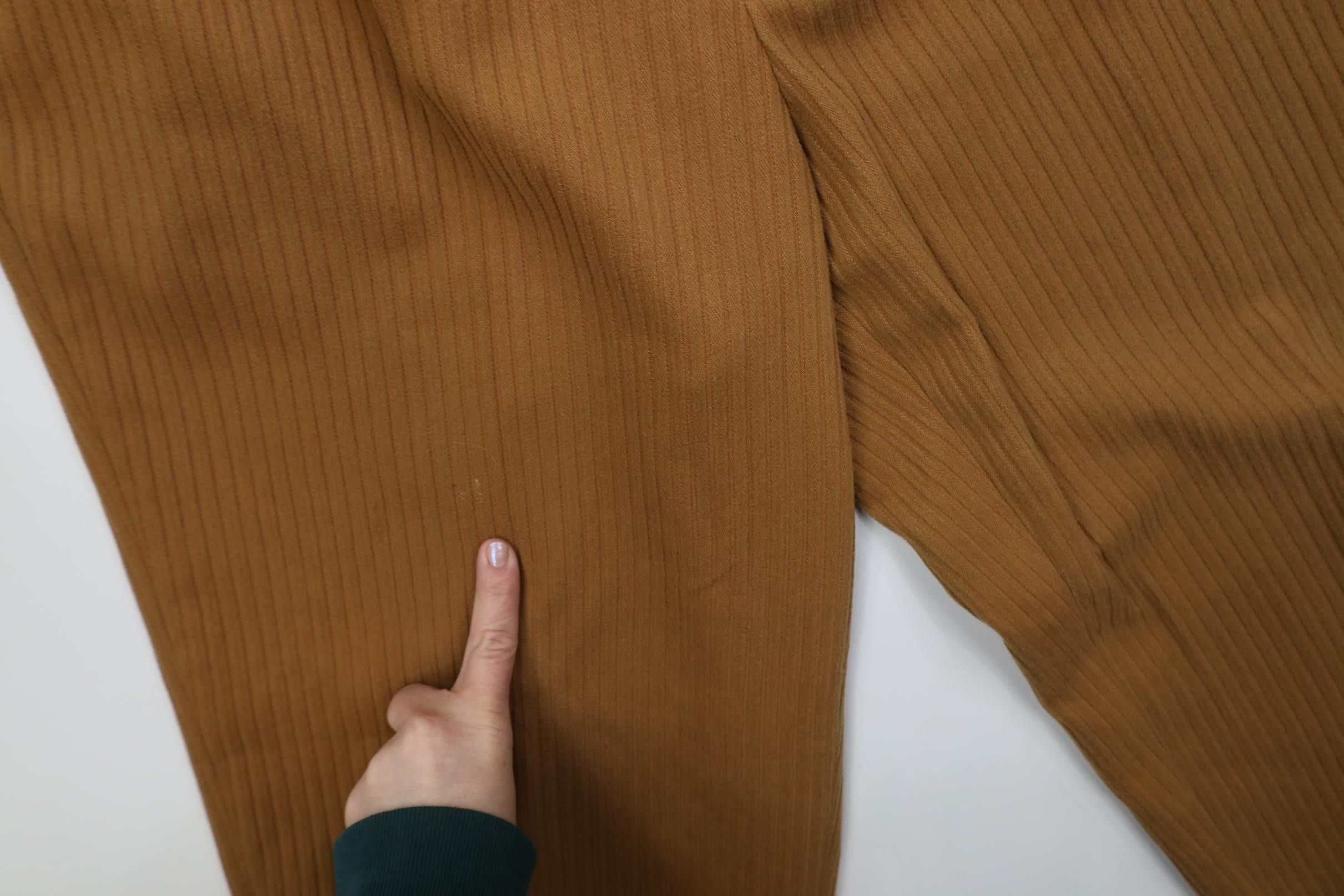 Vintage Vintage 90s Streetwear Wide Leg Corduroy Chino Pants Wheat Size US 36 / EU 52 - 6 Thumbnail
