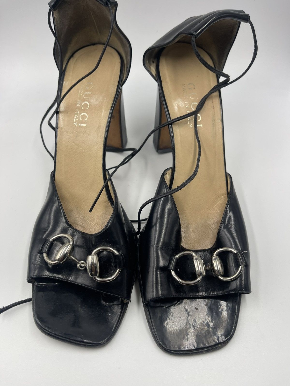 Gucci by Tom Ford vintage open toe sandals