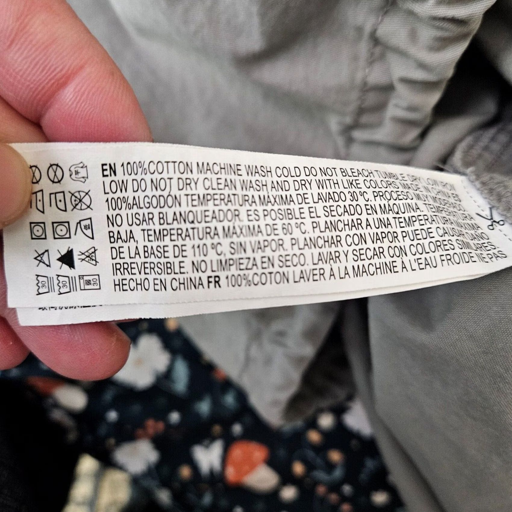 Vintage Life in progress Jacket Women's Solid Cotton Grey Unlined Size M Size M / US 6-8 / IT 42-44 - 5 Thumbnail
