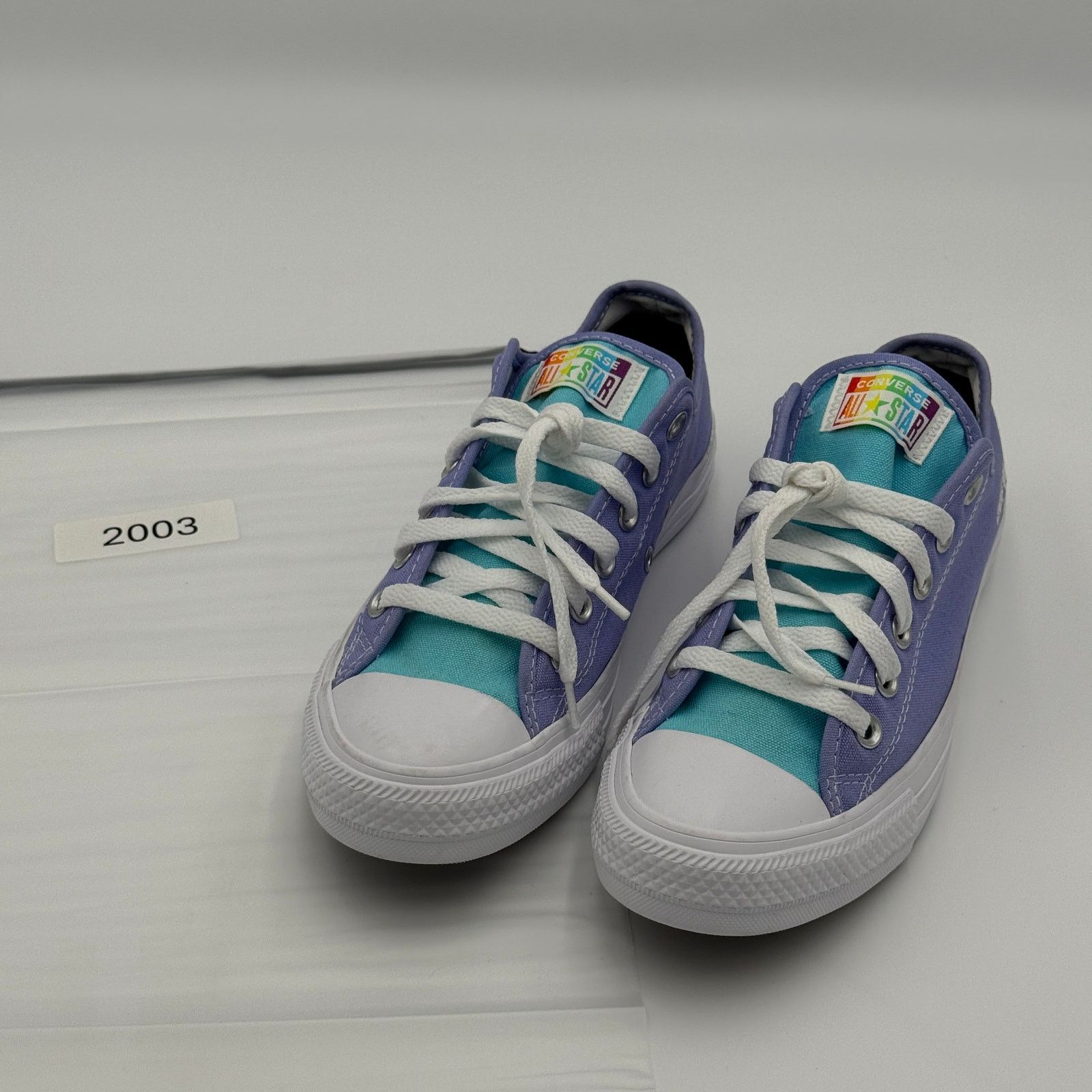 Converse Converse Custom Chuck Taylor All Star Low Top Pride Shoes Size US 8.5 / IT 38.5 - 8 Thumbnail