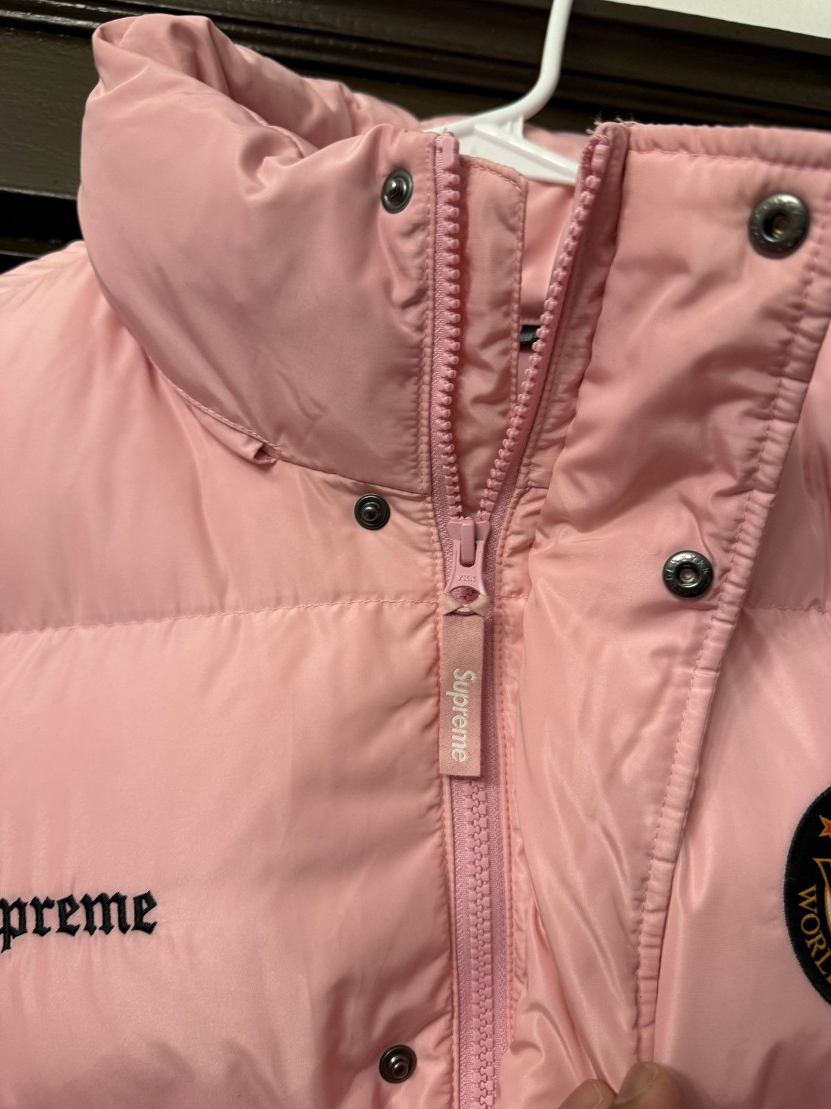 Supreme Supreme Umbro Puffer Jacket Pink Size Large Size US L / EU 52-54 / 3 - 9 Thumbnail