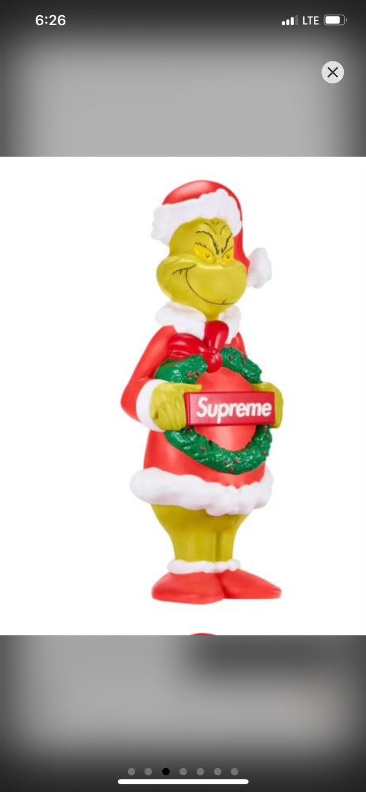 Supreme Supreme x Grinch 3 Foot Size ONE SIZE - 3 Thumbnail