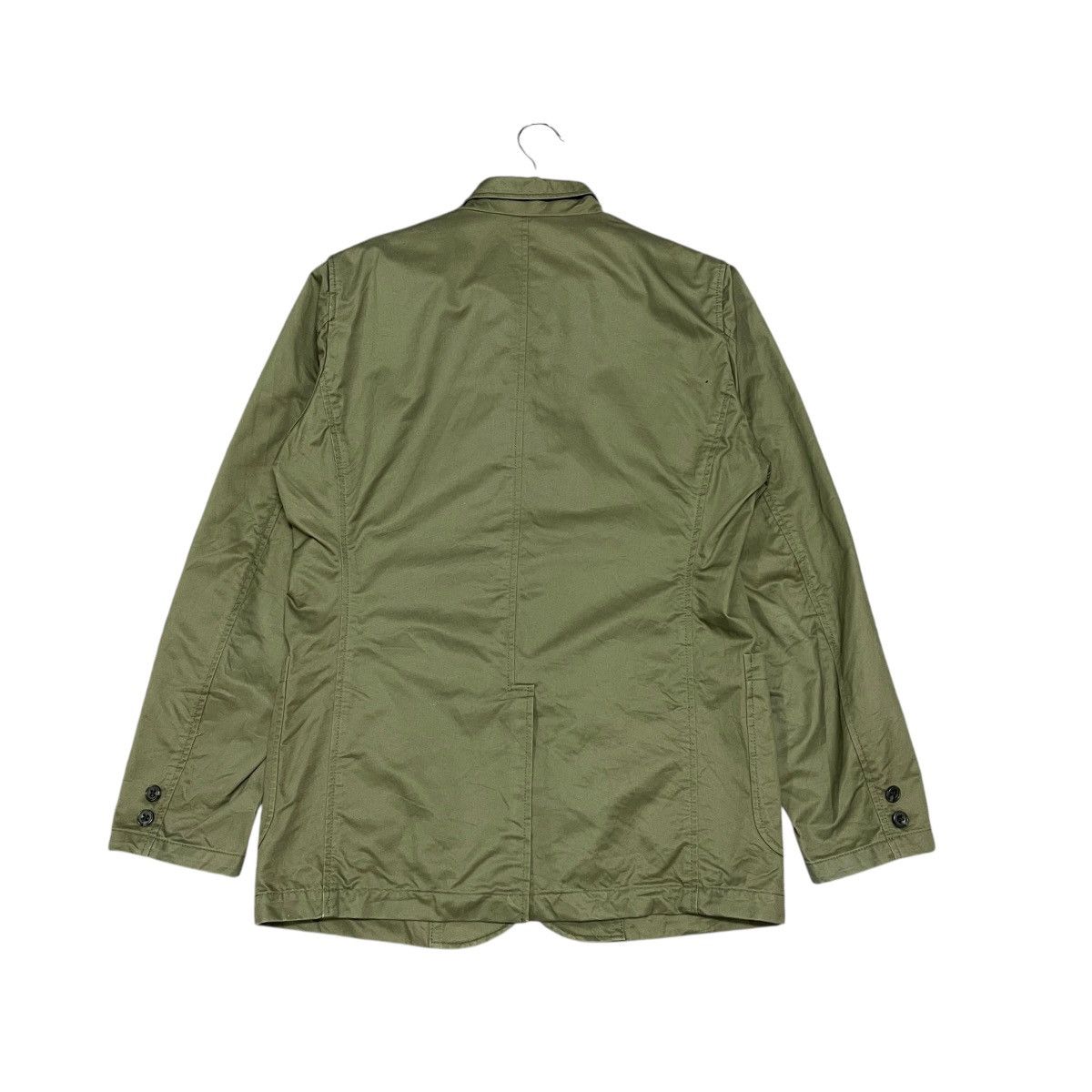 Beams Plus Vintage Beams Plus Single Breasted Olive Green Blazer Jacket Size US M / EU 48-50 / 2 - 11 Thumbnail