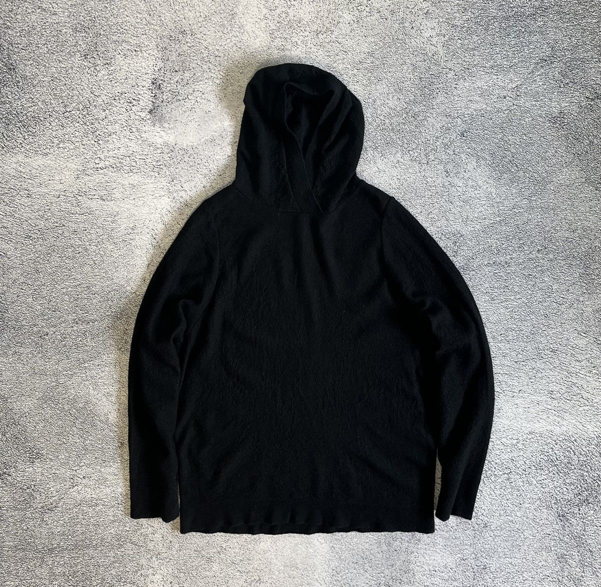OSKA Oska Women Hoodie 100% Wool Black Oversized Hooded Size 1 Size ONE SIZE - 2 Thumbnail