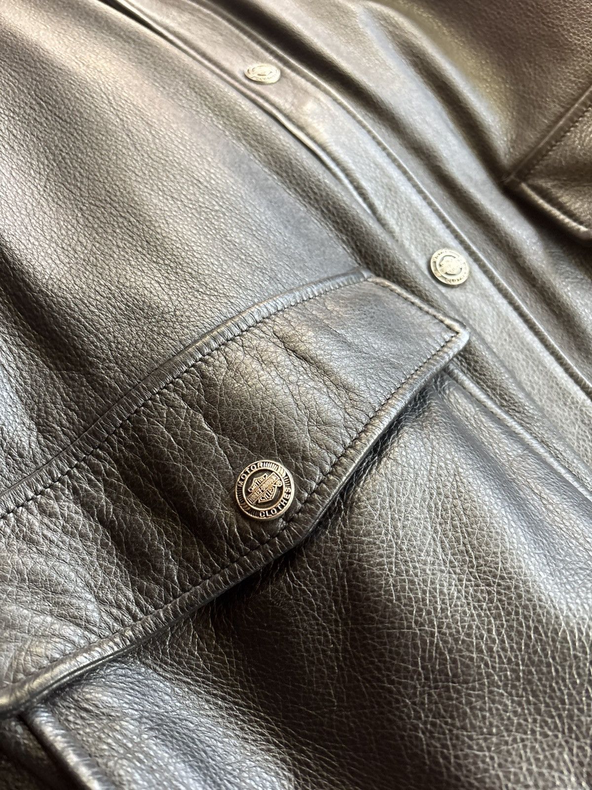 Harley Davidson HARLEY DAVIDSON LEATHER JACKET Size US XL / EU 56 / 4 - 6 Thumbnail
