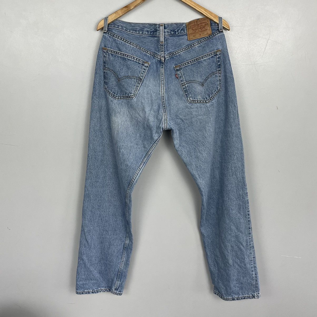 Levis 501 Vintage Mens red Tab Denim Pants Jeans