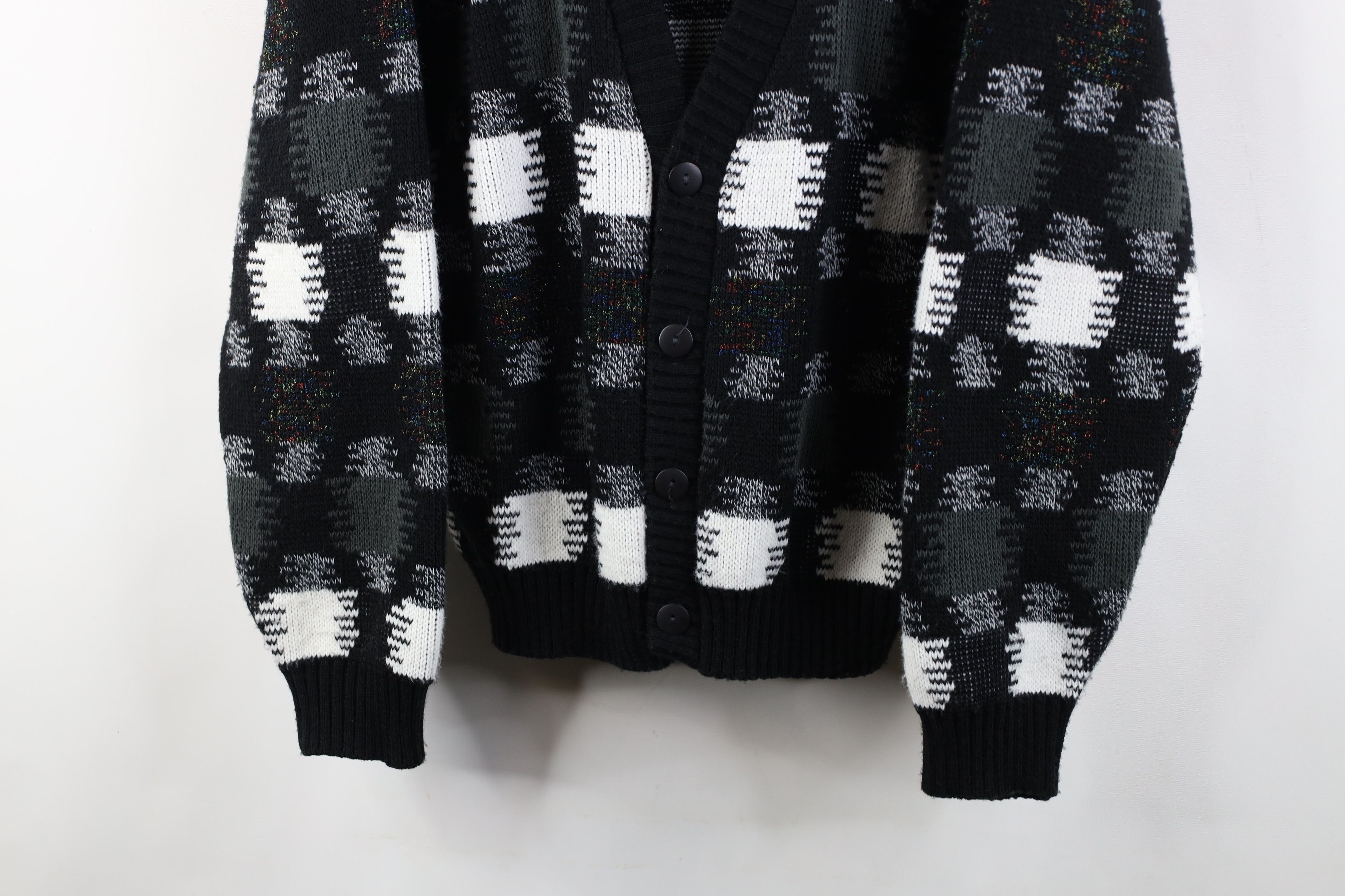 Vintage Vintage 90s Coogi Style Fleck Knit Cardigan Sweater USA Size US M / EU 48-50 / 2 - 3 Thumbnail