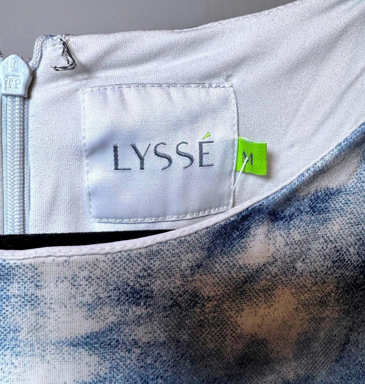 Designer Lysse Blue Tie-Dye Dress - Stylish Summer Wear, Size M Size M / US 6-8 / IT 42-44 - 3 Thumbnail