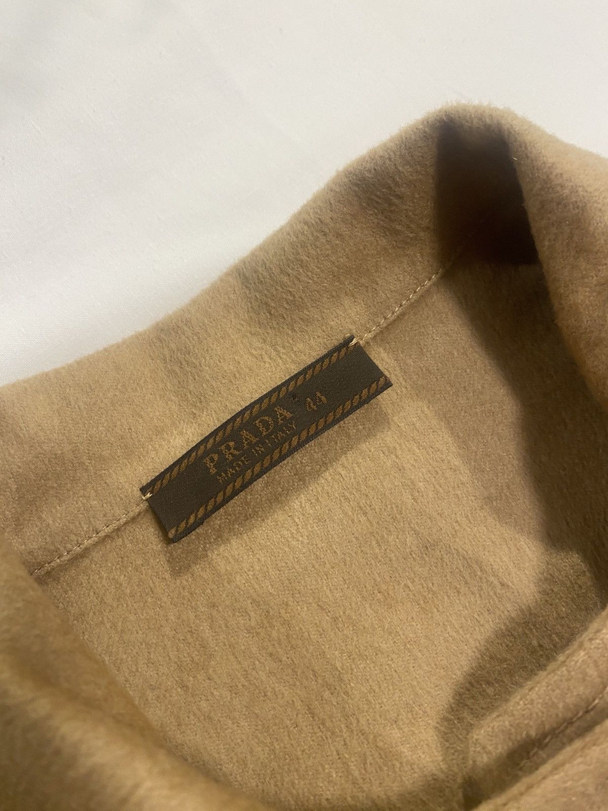 Prada Prada jacket blazer camel hair brown vintage made in Italy Size M / US 6-8 / IT 42-44 - 2 Thumbnail