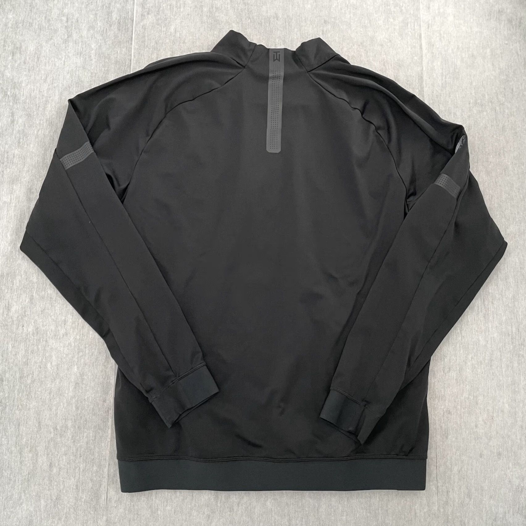 Nike Nike Tiger Woods Collection Jacket Adult Large Black 1/4 Zip Blade Collar PAC L Size US L / EU 52-54 / 3 - 2 Thumbnail