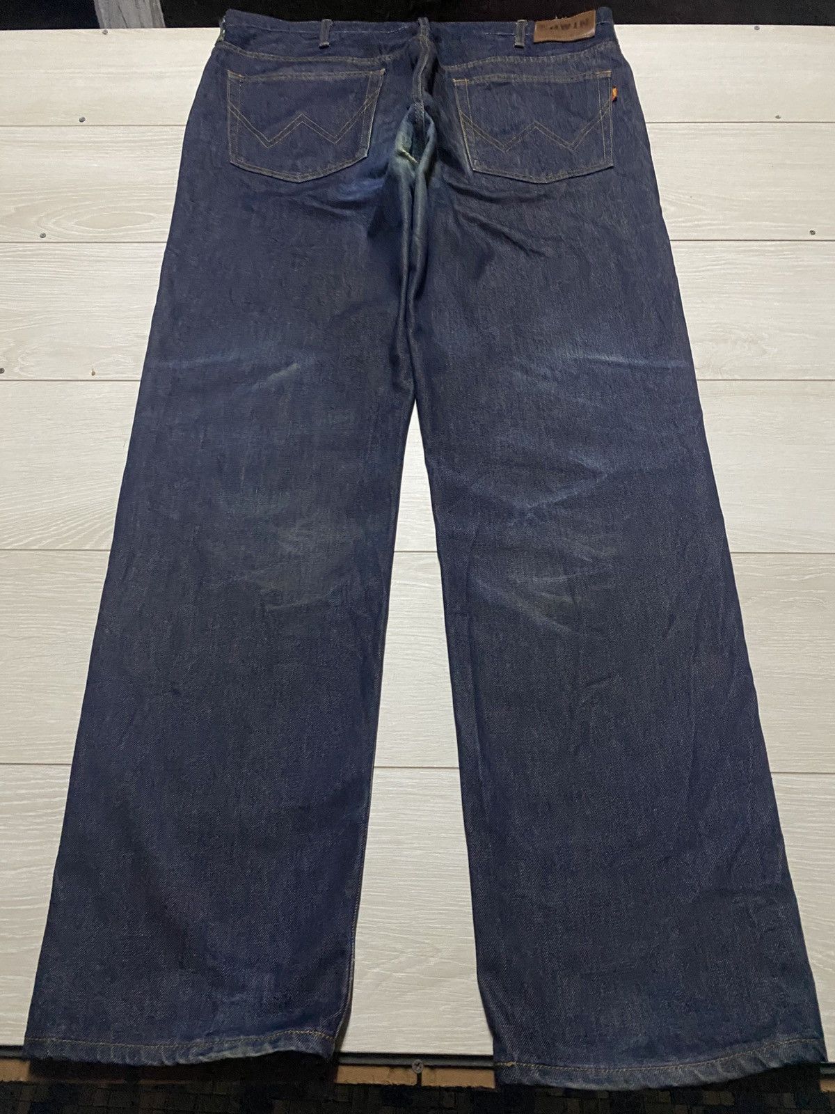 Edwin W40 Edwin Us Classic Navy Blue Distressed Jeans Size US 40 / EU 56 - 2 Thumbnail