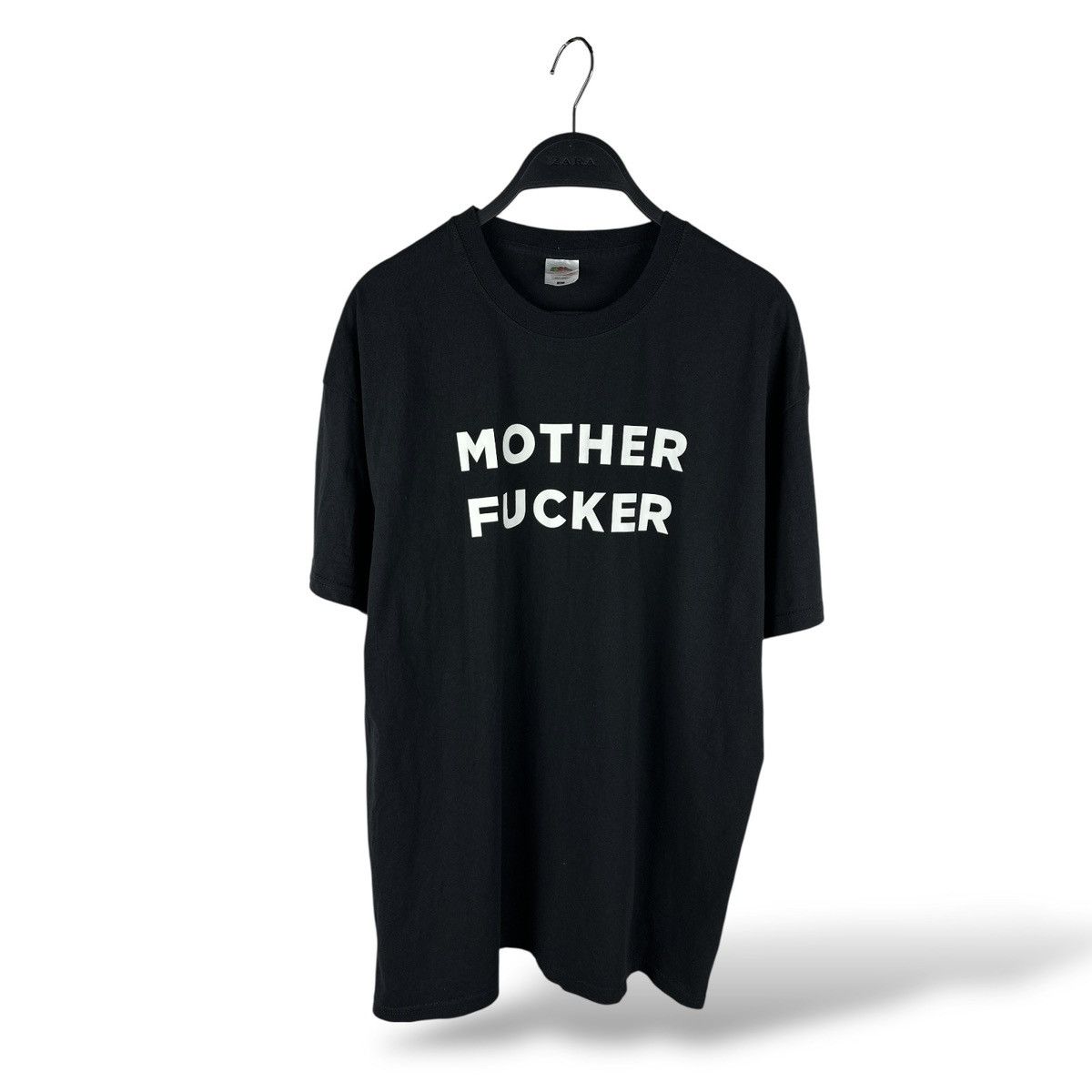 Other “Mother Fucker” Bold Statement Graphic Print T-Shirt Black Size US XL / EU 56 / 4 - 1 Thumbnail