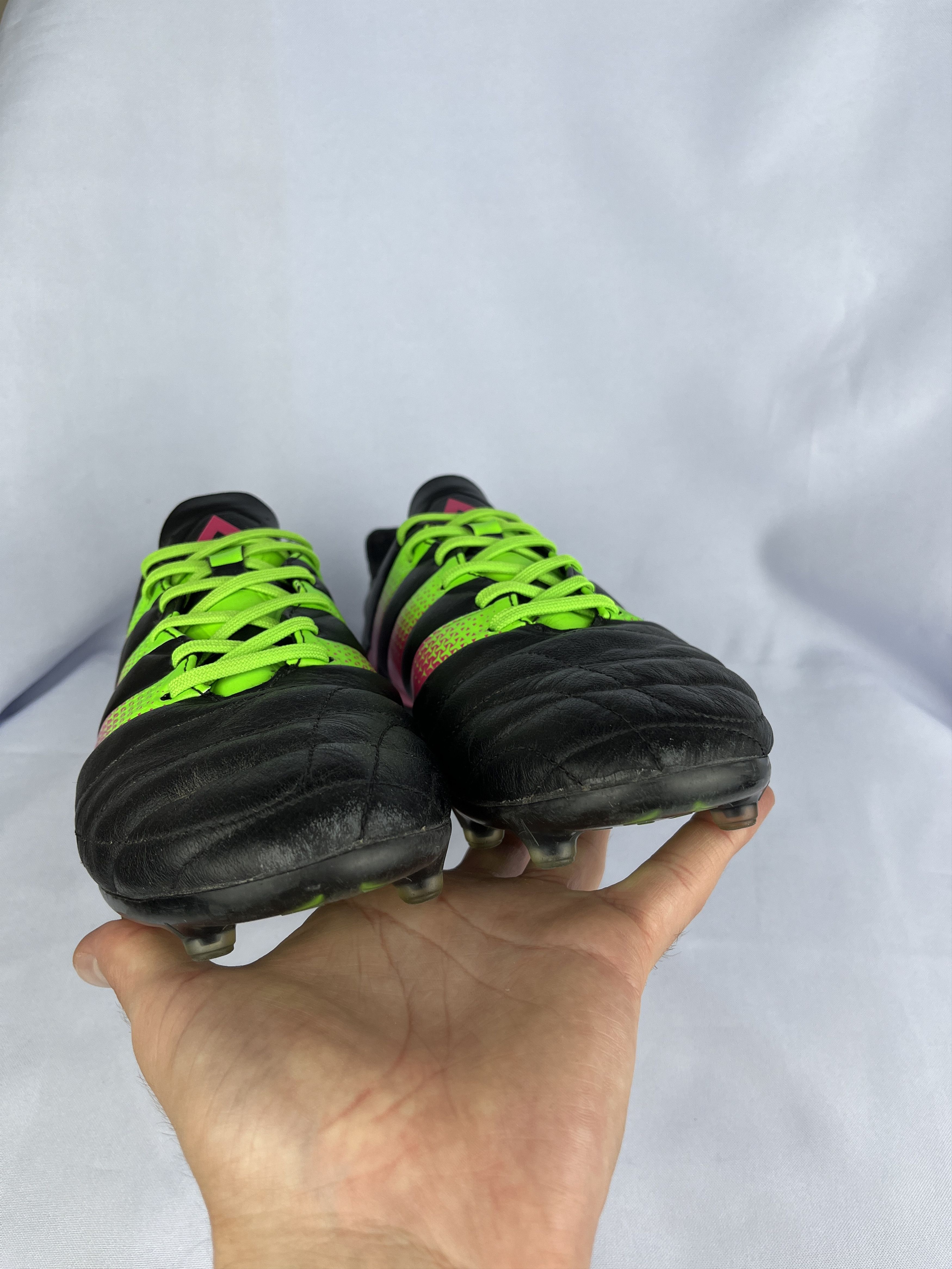 Adidas Adidas Ace 16.2 Leather Football Boots Soccer Cleats Size US 8.5 / EU 41-42 - 3 Thumbnail
