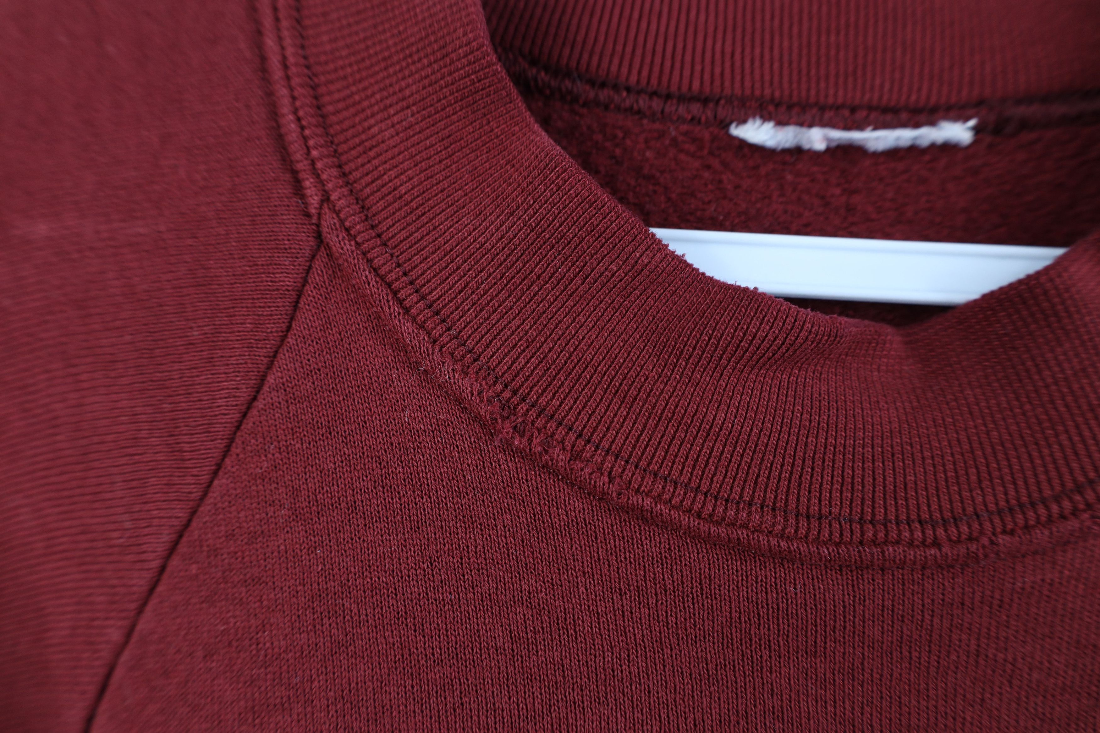 Vintage Vintage 70s 80s Streetwear Raglan Crewneck Sweatshirt Red Size US XL / EU 56 / 4 - 4 Thumbnail