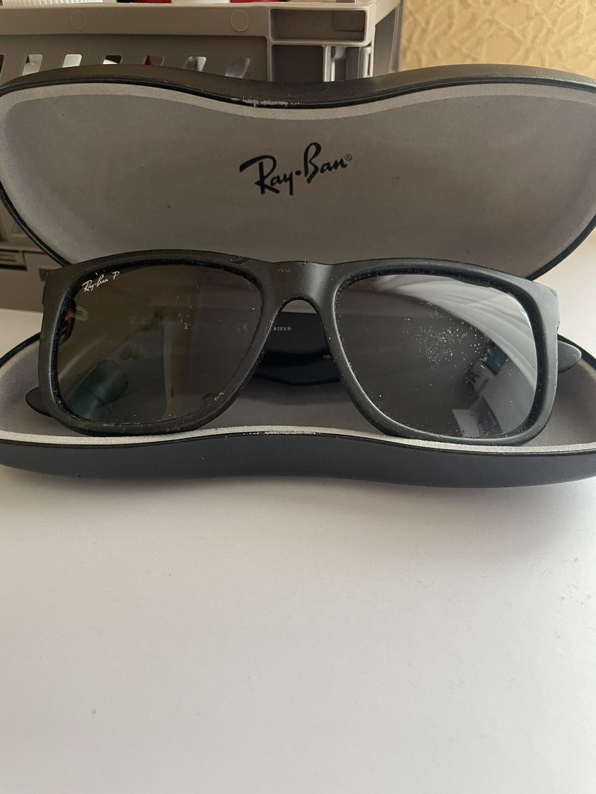 RayBan Rayban Polarized Justin 4165 622t3 55 mm subglass Size ONE SIZE - 9 Thumbnail