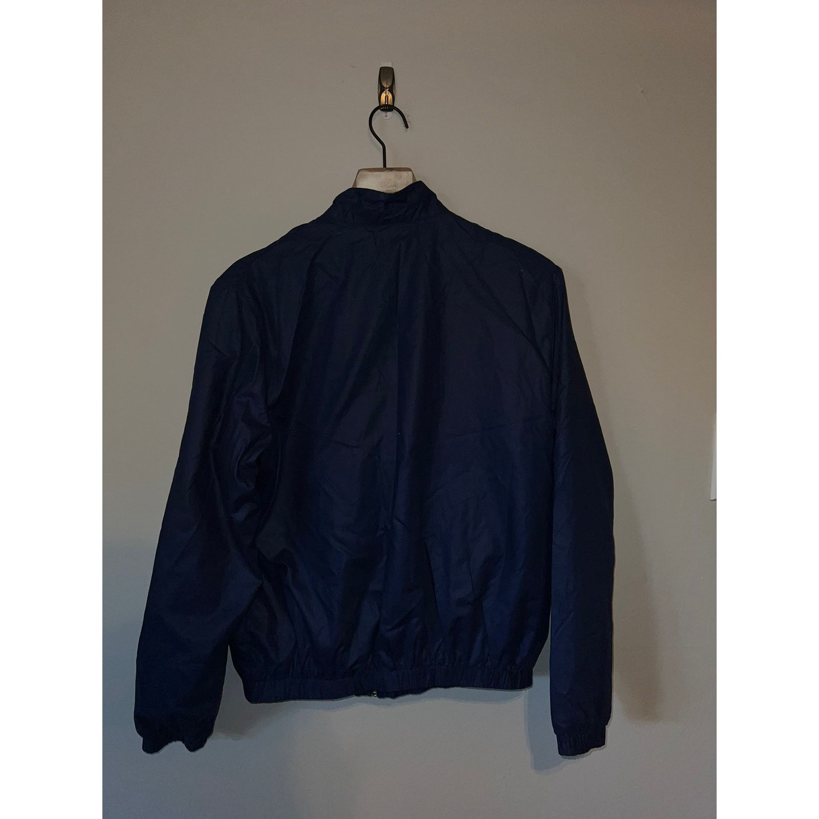 Sears Vintage Sears Jacket Shell Blue Polyester Outerwear 80s 70s Size US L / EU 52-54 / 3 - 10 Thumbnail
