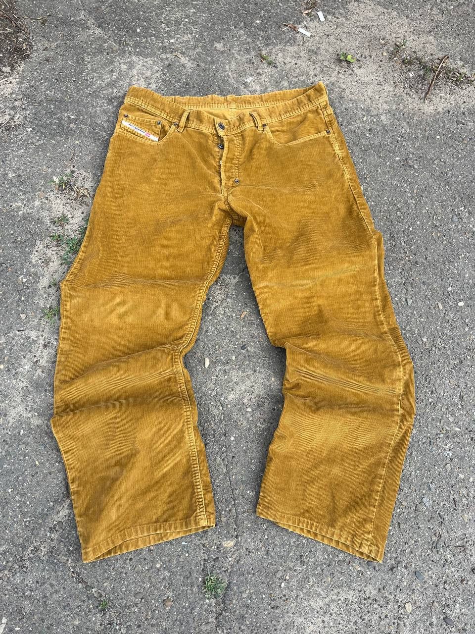 Diesel Diesel vintage distressed cargo velvet baggy pants Size US 36 / EU 52 - 4 Thumbnail