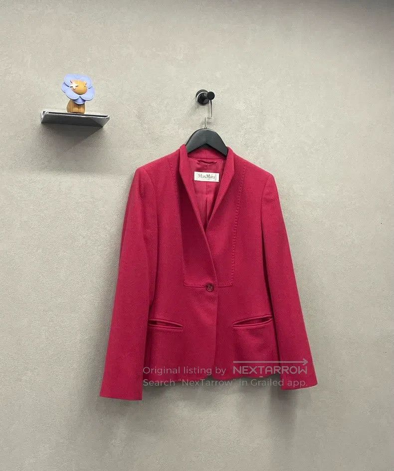 Max Mara Max Mara Fuchsia Jacket Size XXS / US 00 / IT 34 - 2 Thumbnail