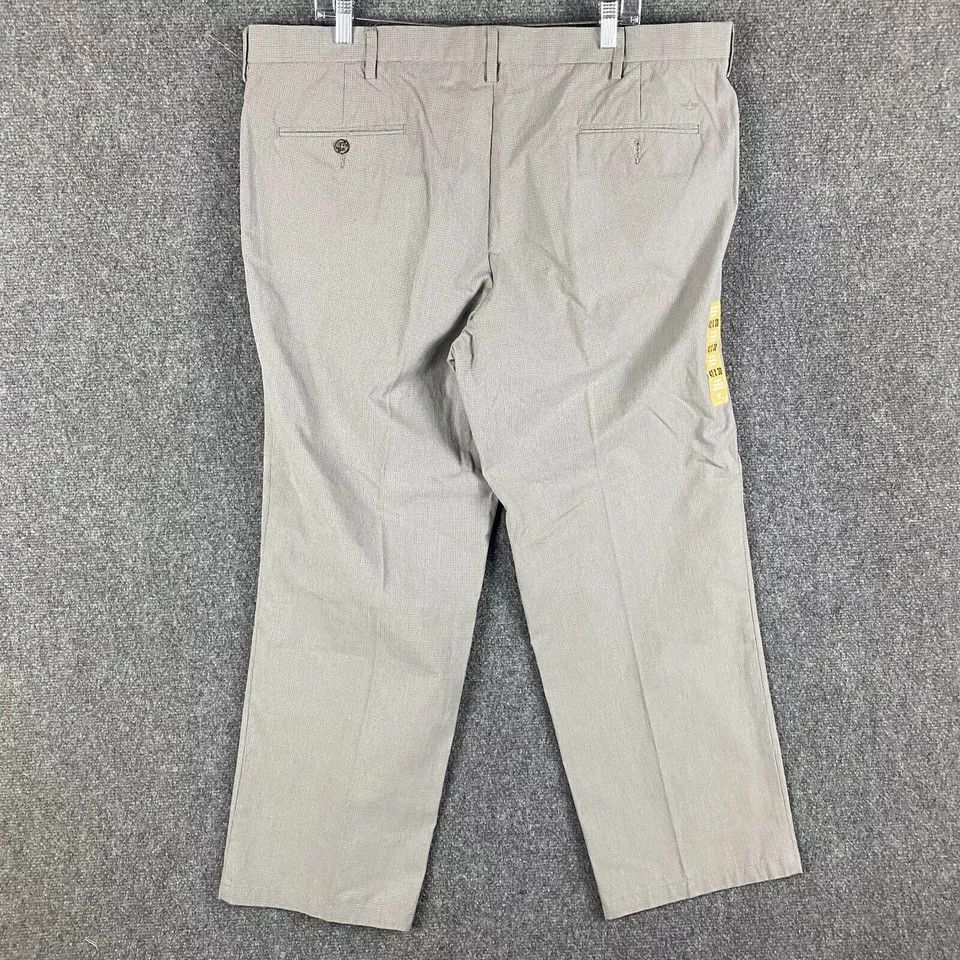 Dockers Dockers Pants Men's 42x30 Chino Gray Classic Fit Cotton Size US 42 / EU 58 - 3 Thumbnail
