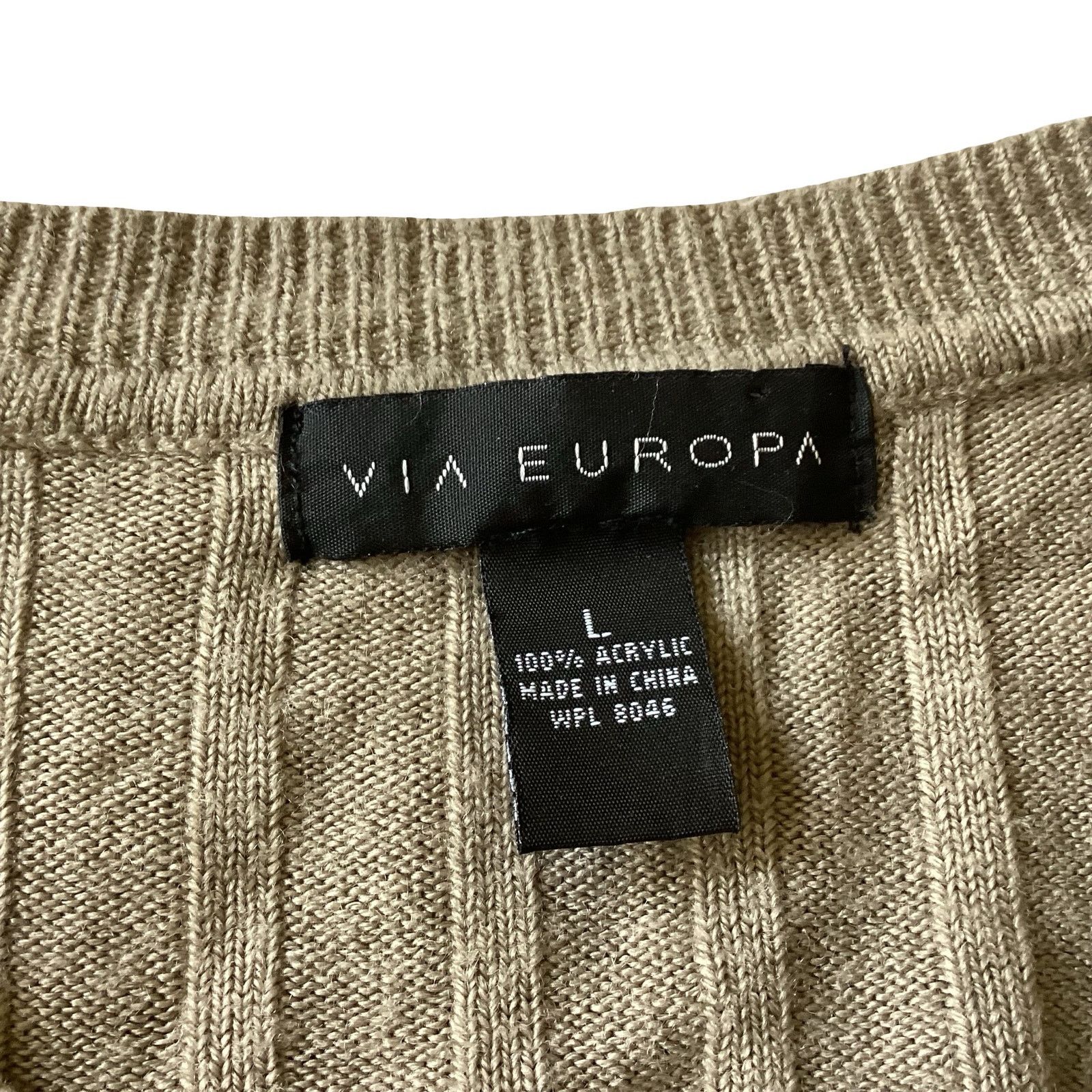 Other Via Europa Lightweight Sweater Size US L / EU 52-54 / 3 - 3 Thumbnail