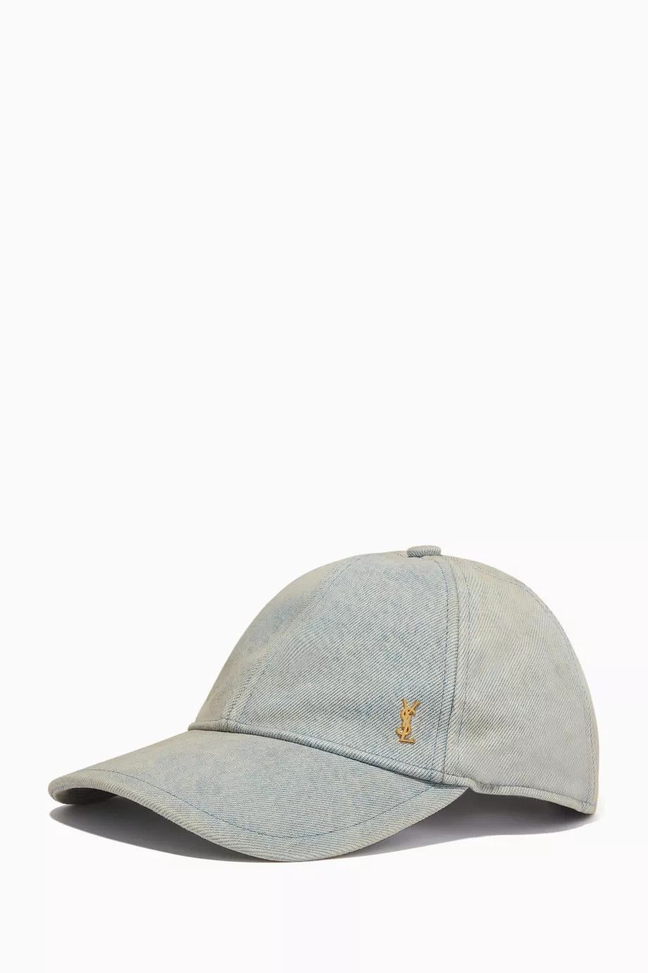 Saint Laurent Paris o1tp1o1224 Size: OS/Baseball Cap in Sky Blue Size ONE SIZE - 1 Thumbnail