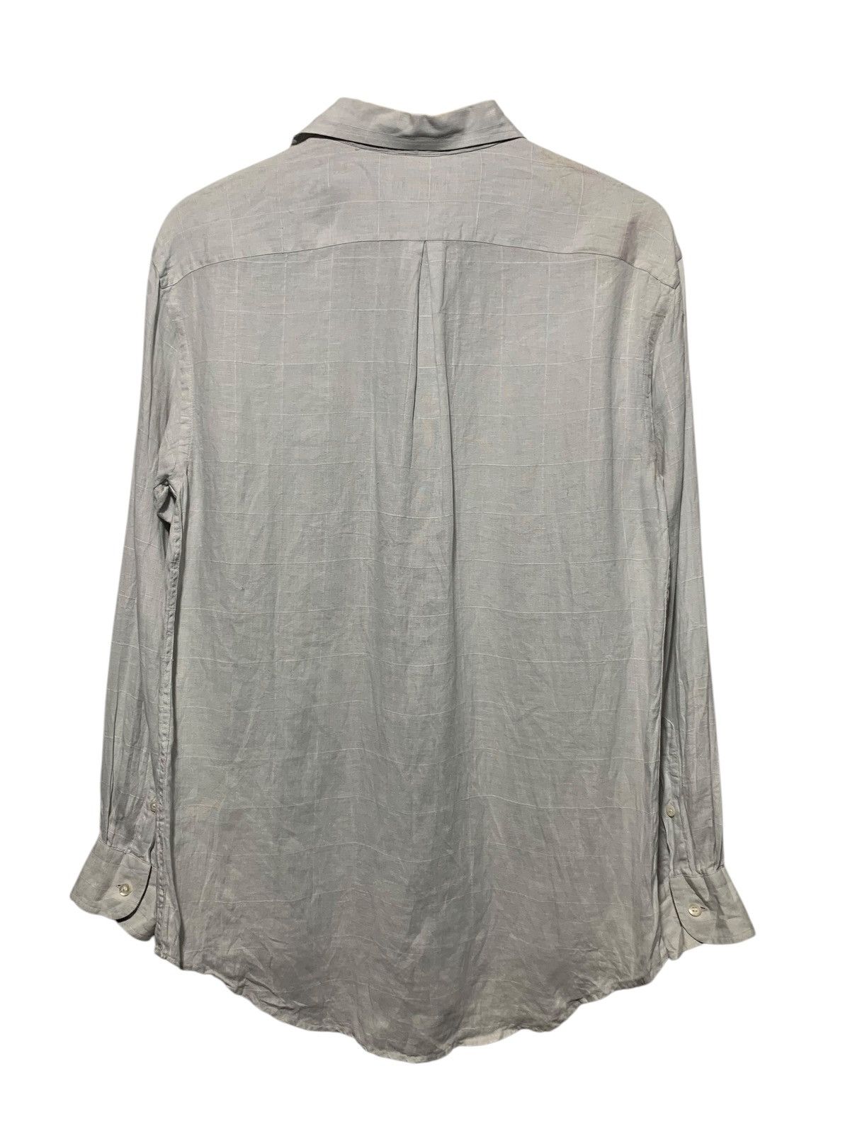 Ermenegildo Zegna Ermenegildo Zegna Linen button up shirt Size US M / EU 48-50 / 2 - 7 Thumbnail
