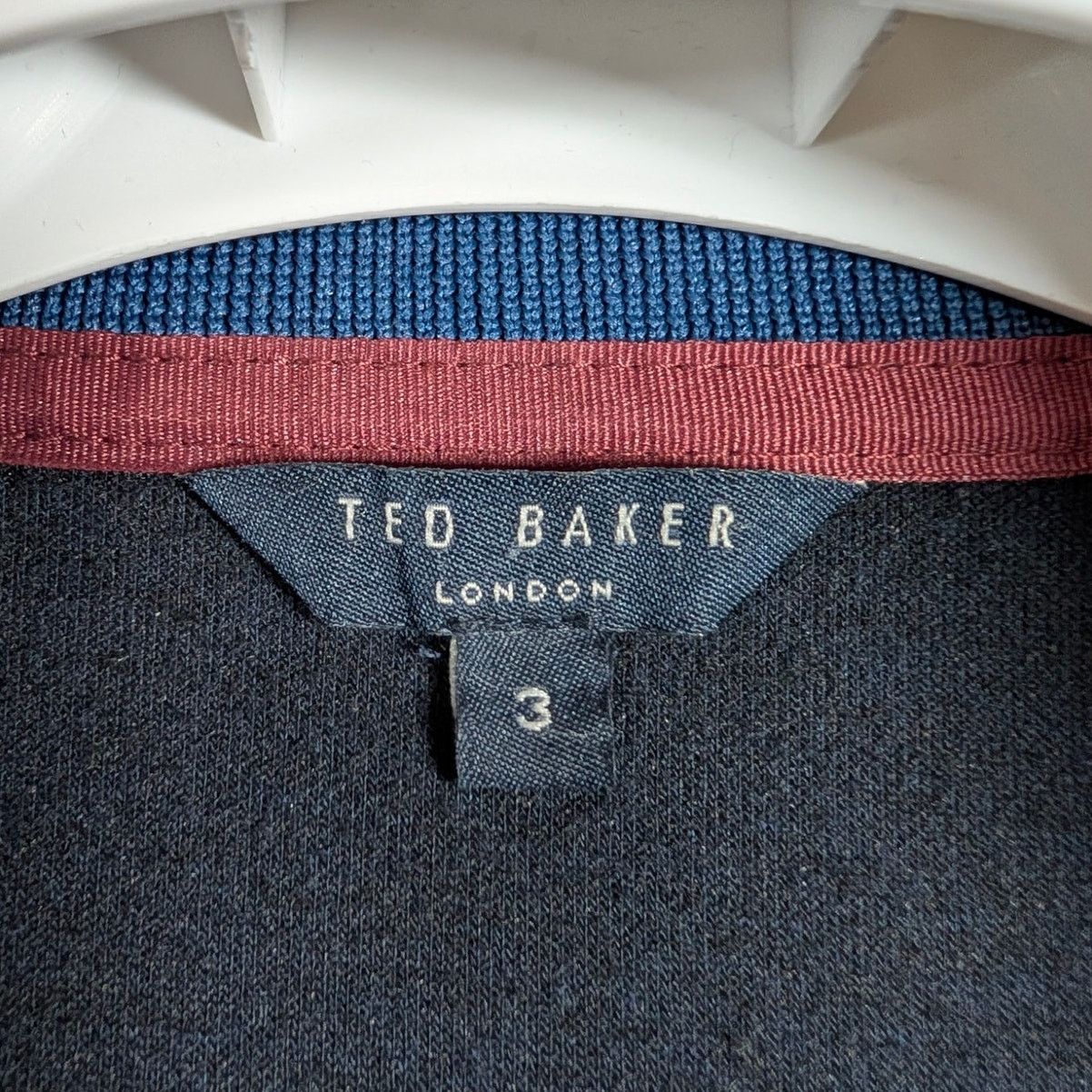 Ted Baker Ted Baker London Quilted Jacket Full Zip Navy Blue Men’s 3 Size US M / EU 48-50 / 2 - 3 Thumbnail