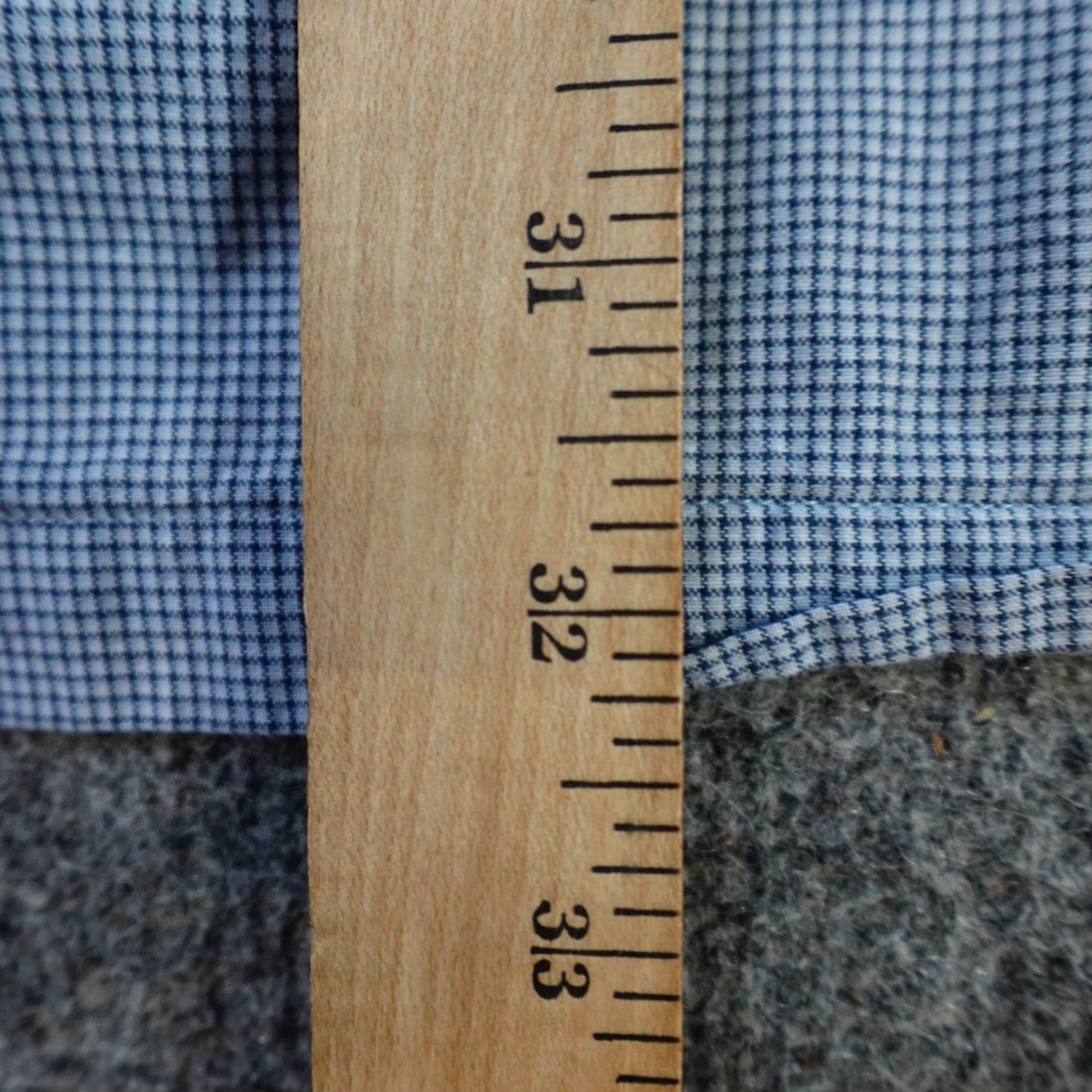 Vintage SIMMS Shirt 2XL Beige Plaid 100% Cotton Button-Up Short Sleeve Mens Size US XXL / EU 58 / 5 - 5 Thumbnail