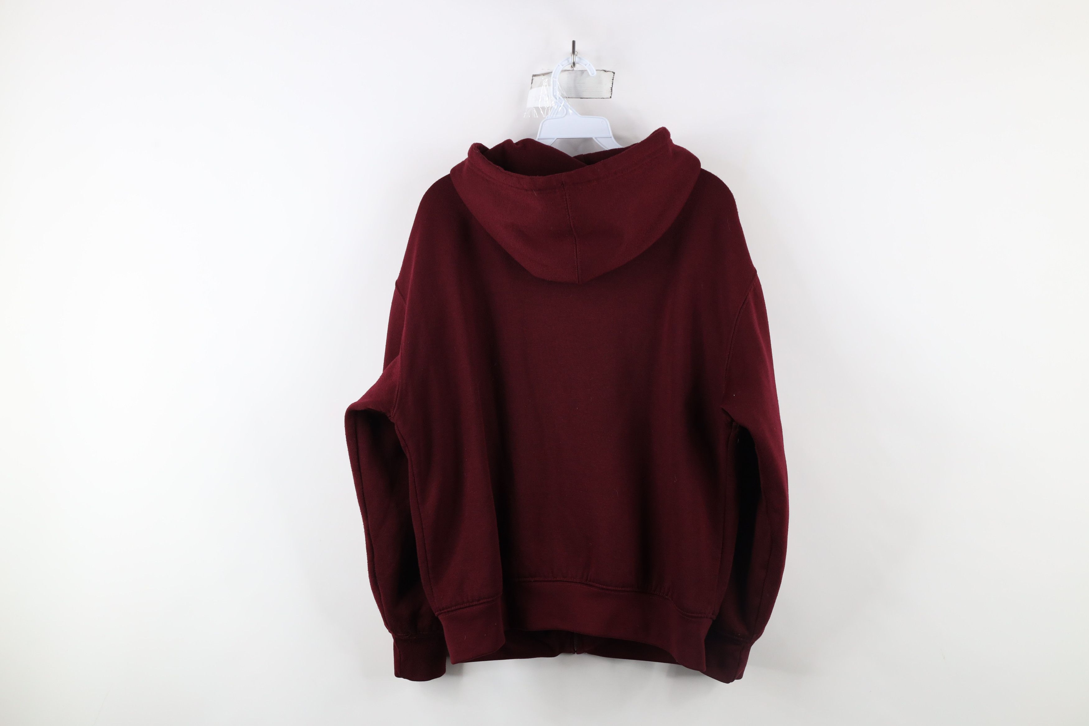 Vintage Vintage 90s Streetwear Thermal Waffle Knit Lined Hoodie Size US S / EU 44-46 / 1 - 11 Thumbnail