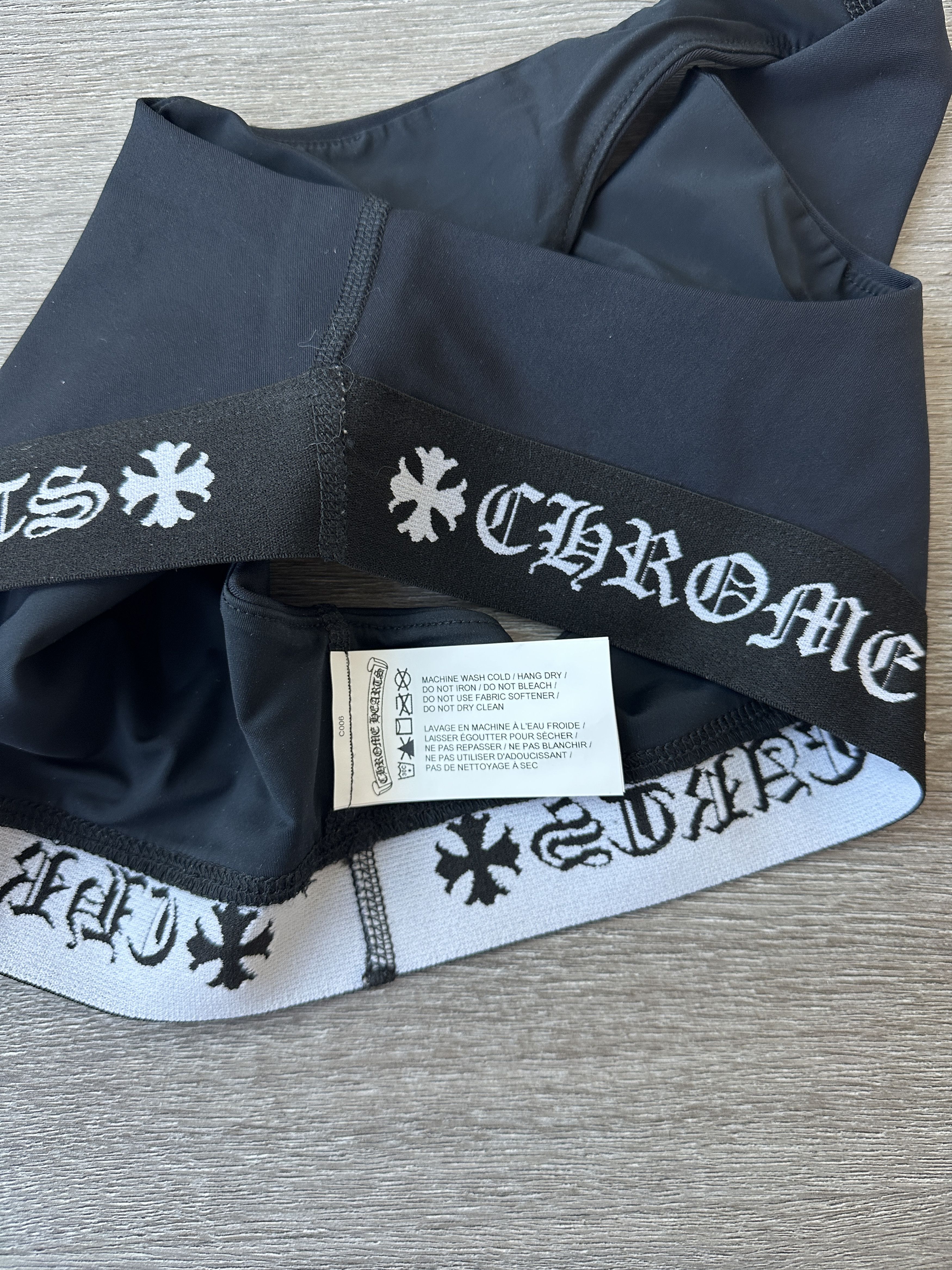 Chrome Hearts CHROME HEARTS BRAND NEW Black Athleisure Set Size XS / US 0-2 / IT 36-38 - 4 Thumbnail