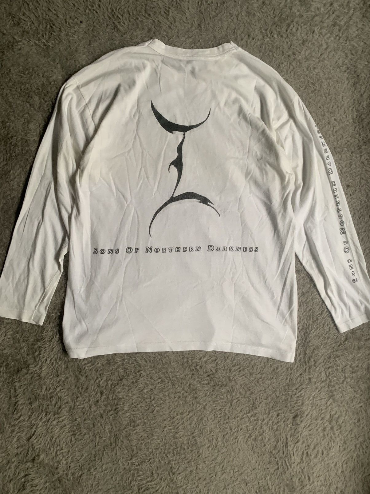 Band Tees Vintage 00s Immortal Longsleeve black metal erd Size US L / EU 52-54 / 3 - 12 Thumbnail