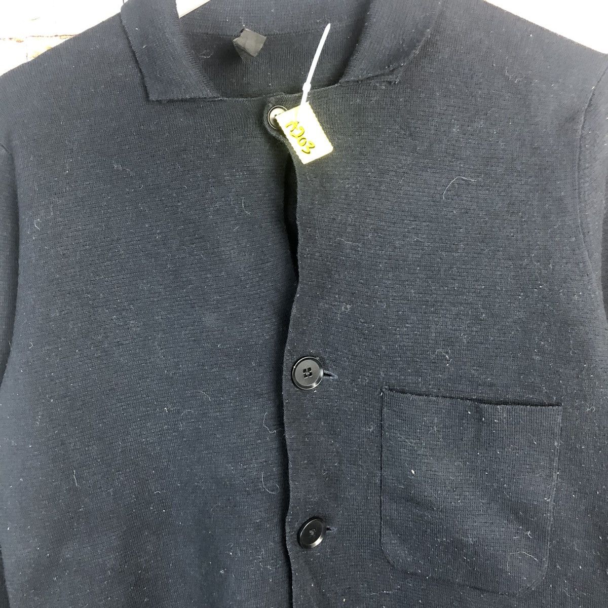 Homespun Knitwear × Uniqlo Uniqlo Dark Blue cardigan Sweather #A203 Size US M / EU 48-50 / 2 - 5 Thumbnail