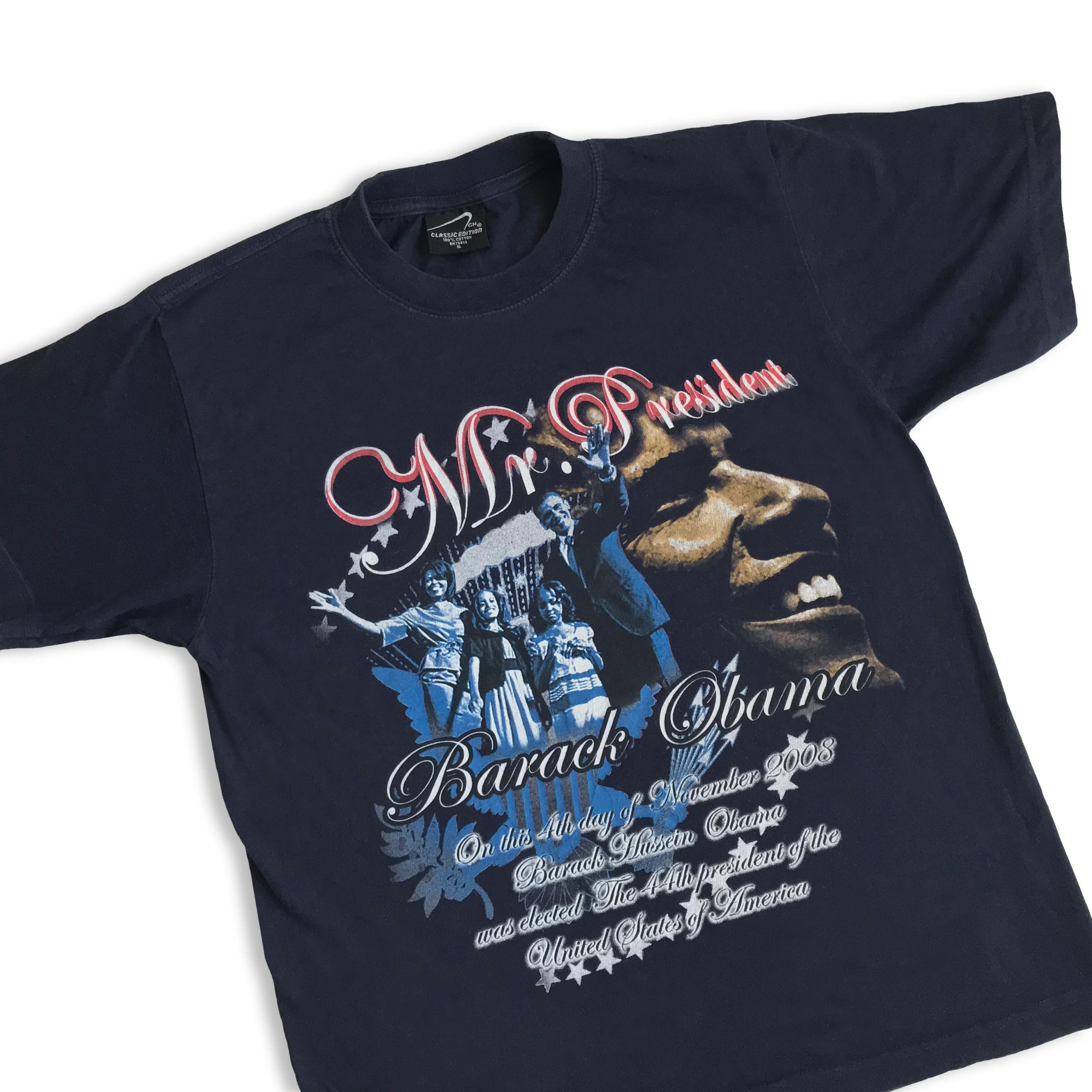 Other Vintage 2008 OBAMA t shirt Tee Promo USA 44th President Size US S / EU 44-46 / 1 - 8 Thumbnail
