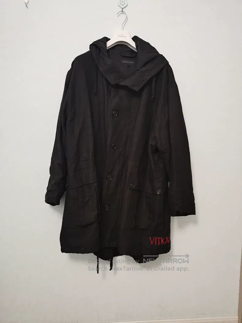 Ann Demeulemeester Ann Demeulemeester Size S Dark Hoodie Size S / US 4 / IT 40 - 1 Thumbnail