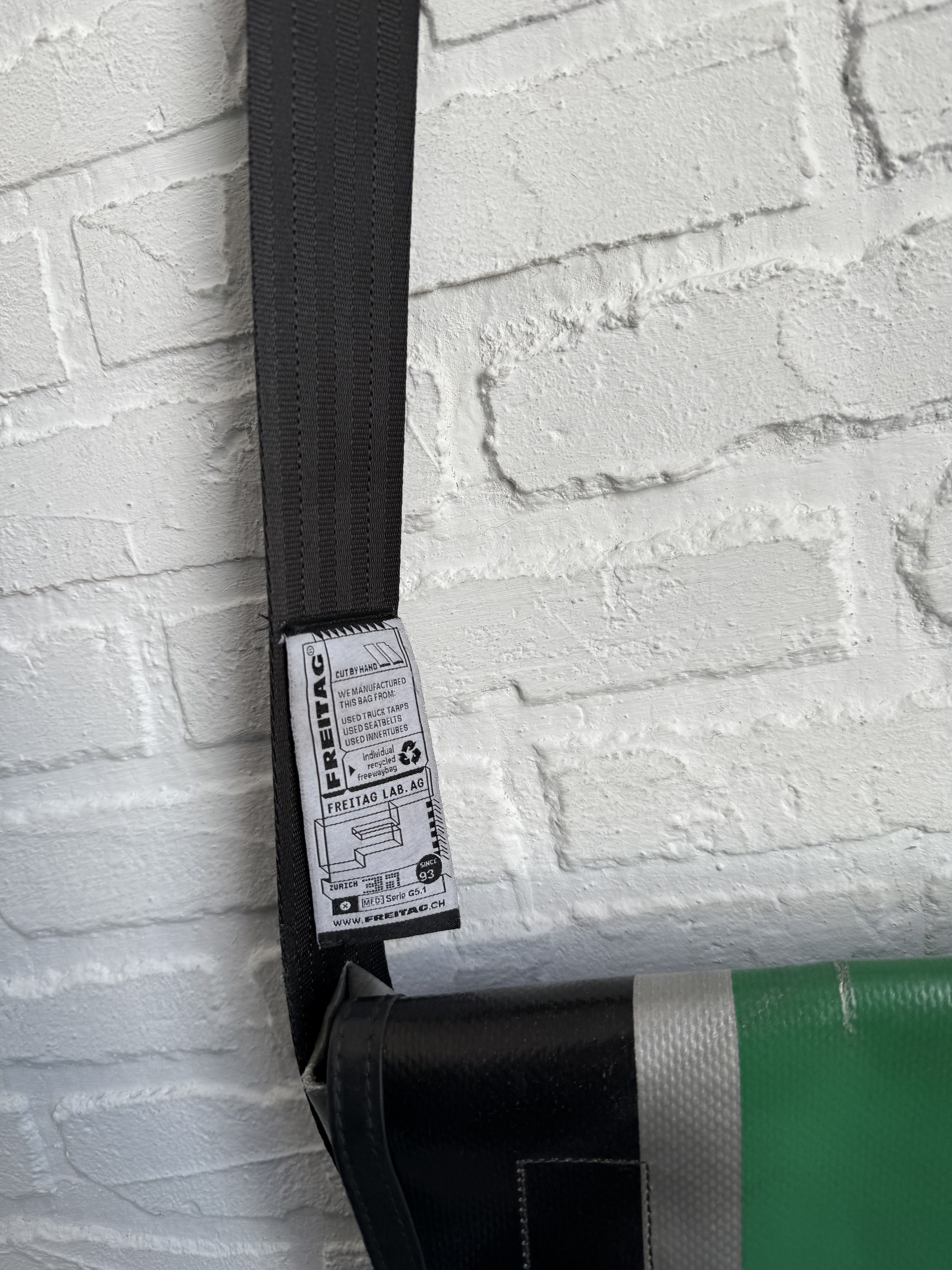 Freitag The Freitag shoulder messenger bag silver green Size ONE SIZE - 3 Thumbnail