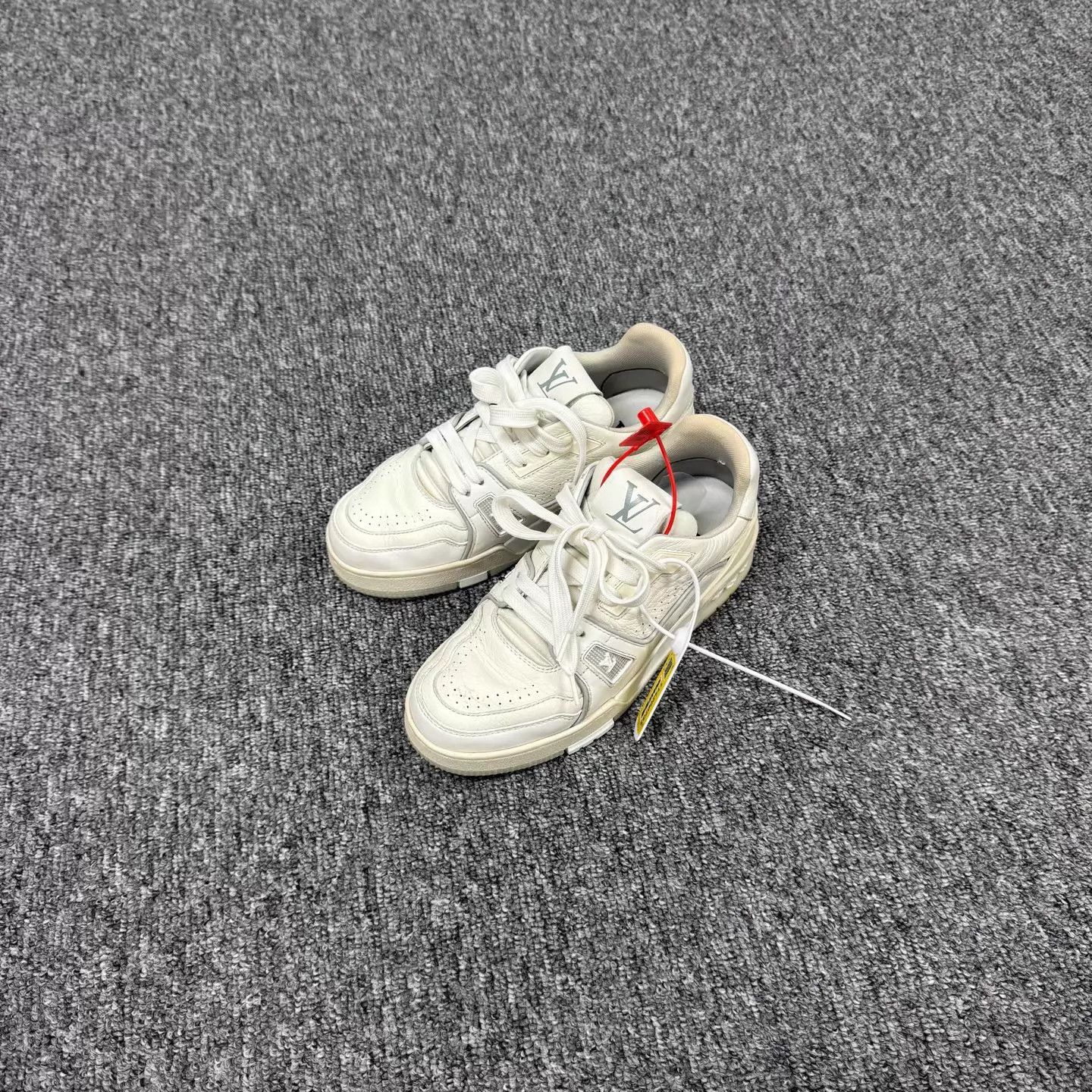Louis Vuitton LV Trainer White Cement 36 95 New Size US 5.5 / IT 35.5 - 1 Thumbnail
