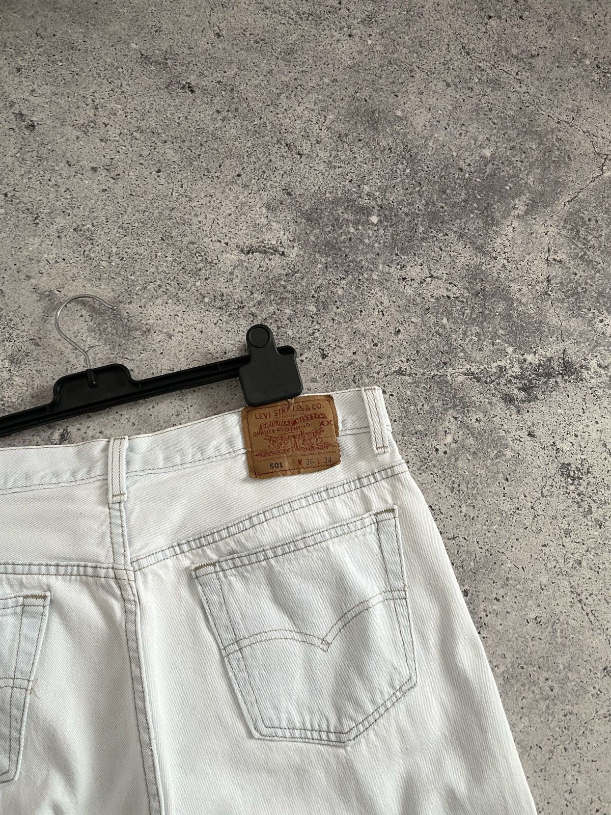Levi's Vintage Levi's 501 Denim Jeans Made In USA Size US 34 / EU 50 - 5 Thumbnail