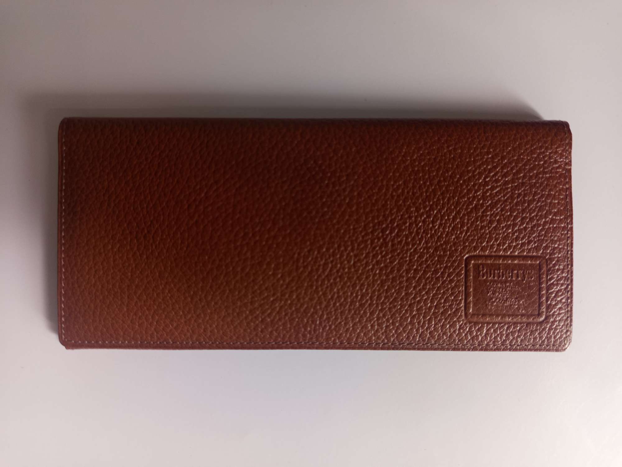 Burberry Burberrys Long Wallet Leather Brown Men Women Vintage Size ONE SIZE - 3 Thumbnail