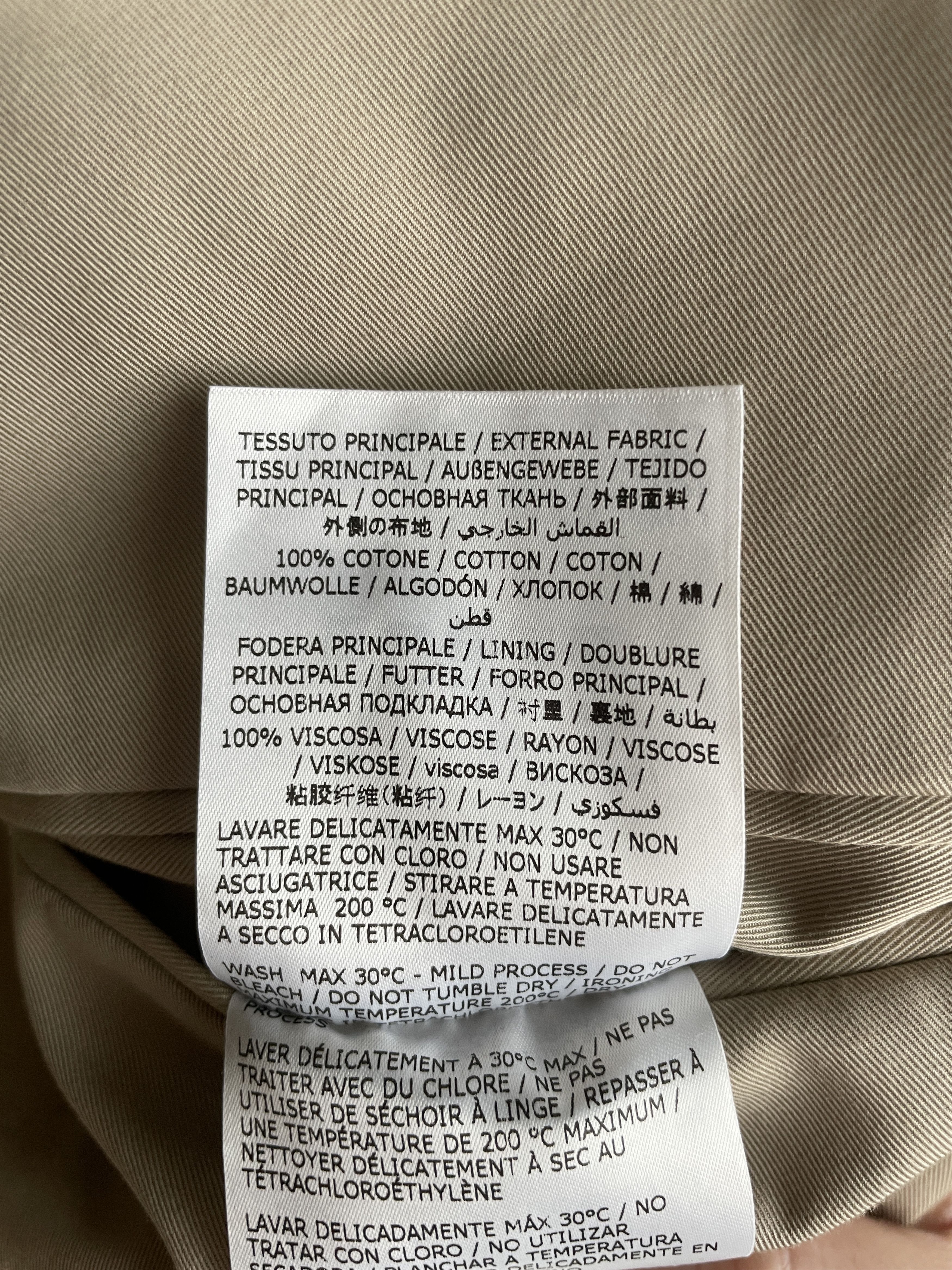 Boggi Boggi Milano Unlined Cotton Regular Fit Blazer Size EUR 56 Size 46R - 9 Thumbnail